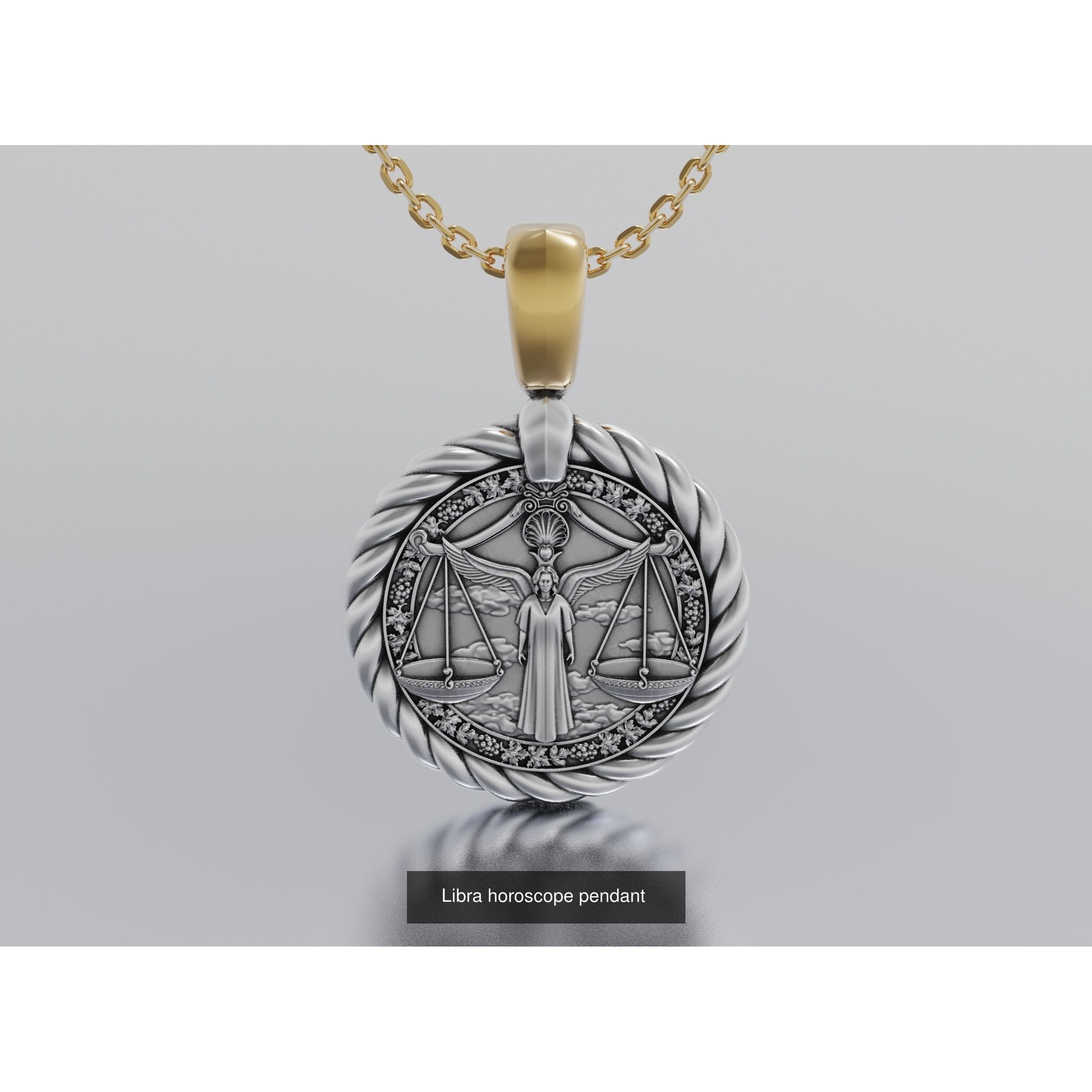horoscope pendants 3D Model Pack 10