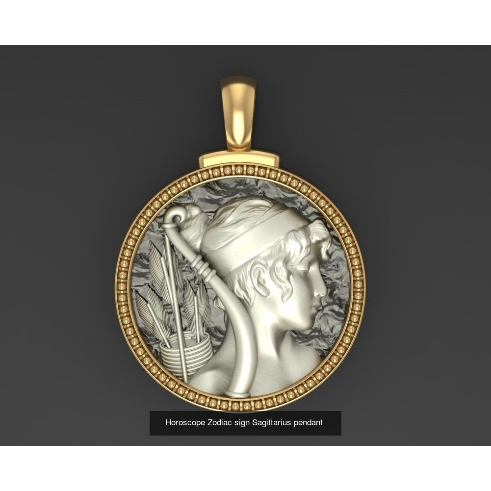Horoscope Zodiac sign 3D Model Pack 10
