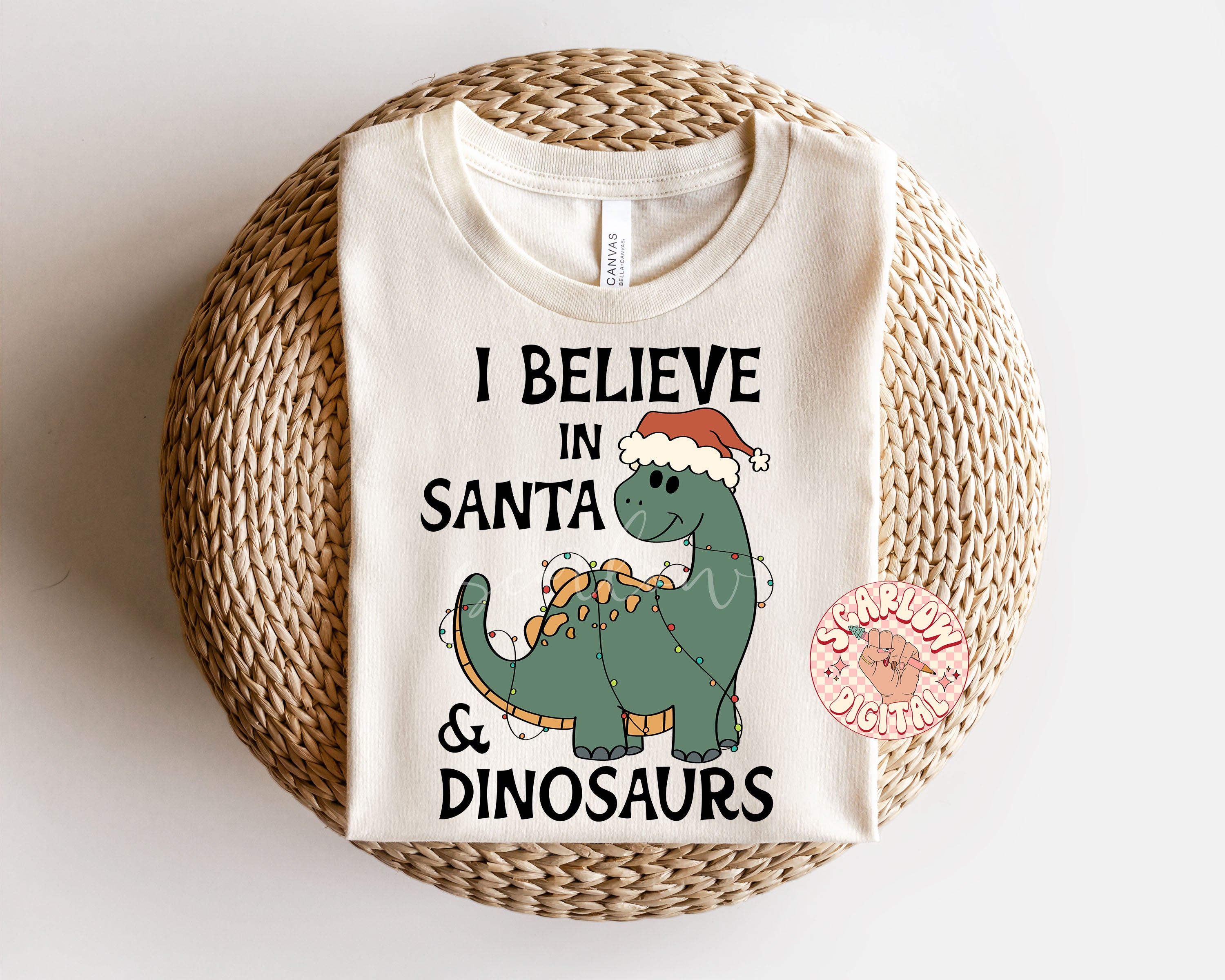 I Believe in Santa and Dinosaurs PNG-Christmas Sublimation Digital Design Download-boys christmas png, dinos png, boy designs, funny png 4