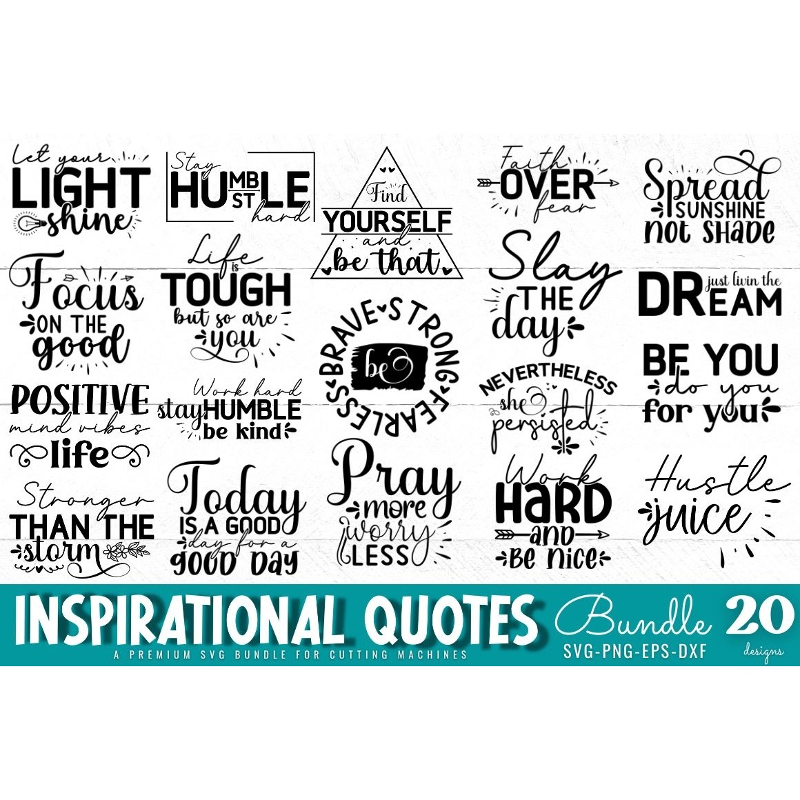 Inspirational SVG Bundle (3)