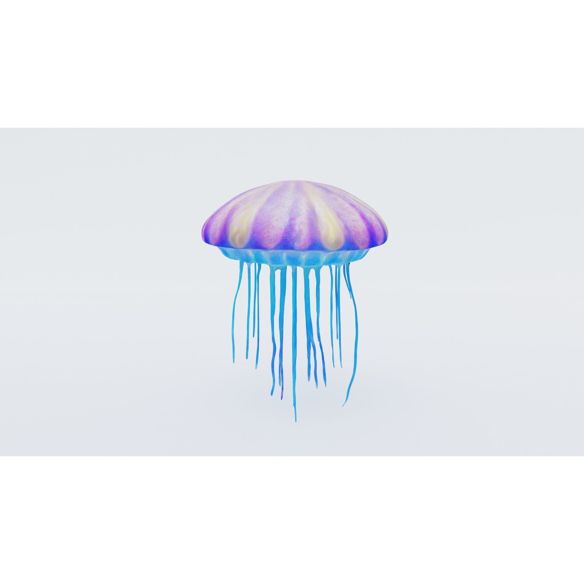 Jellyfish Free 3D model 2