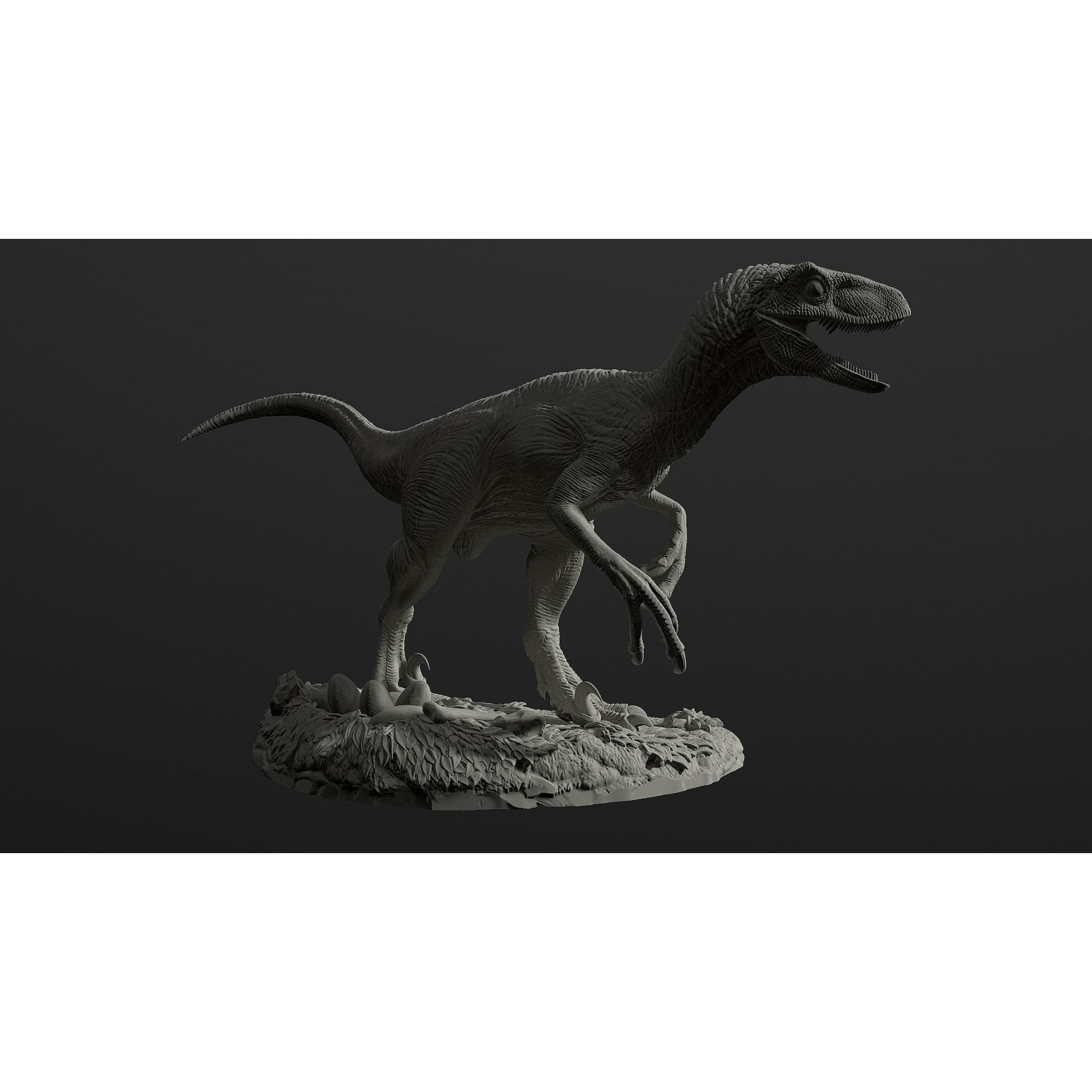 Jurassic Park Jurassic World Velociraptor - 3D Print Model 3D print model 10