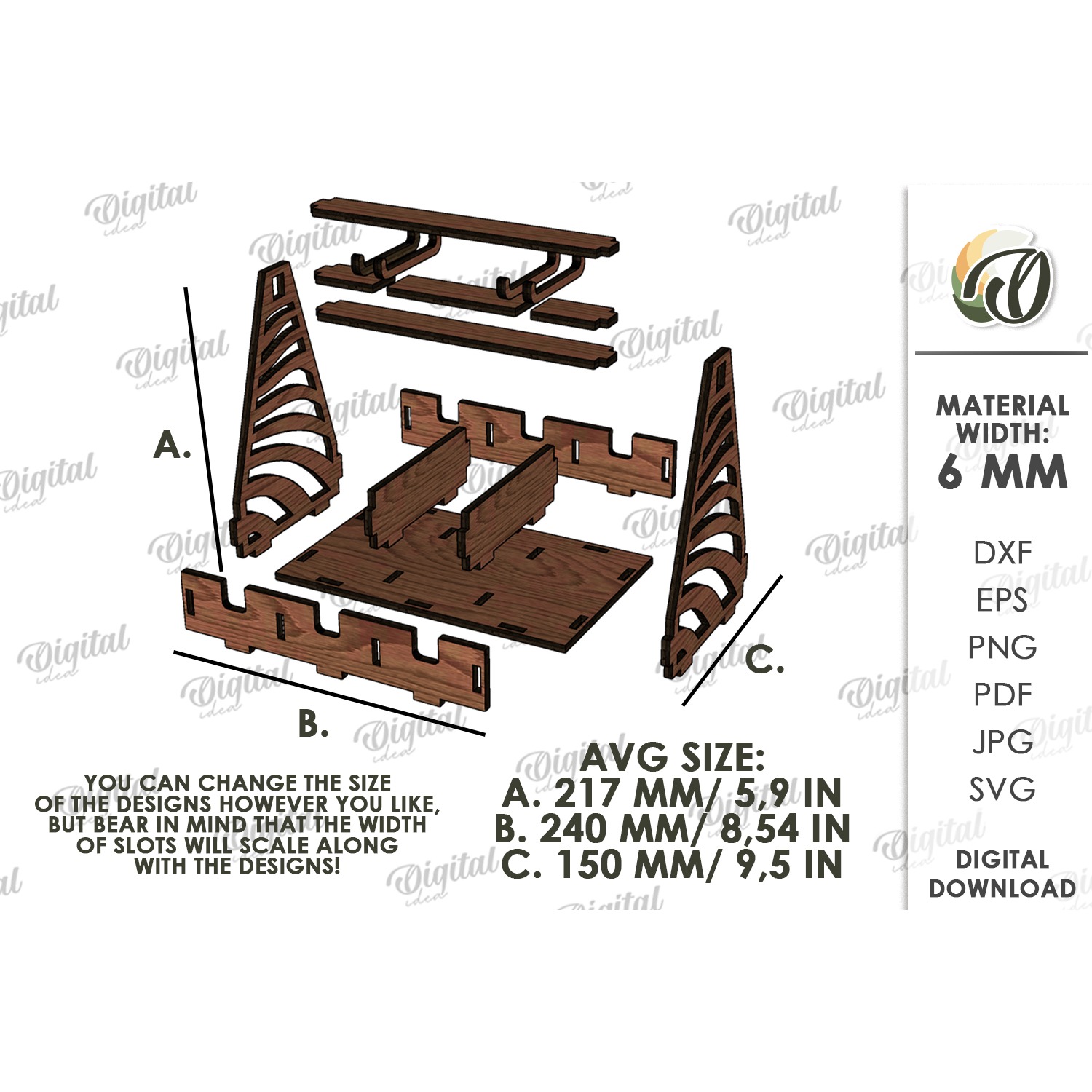 Kitchen Organizer Laser cut. Kitchen Decor SVG (4) 2