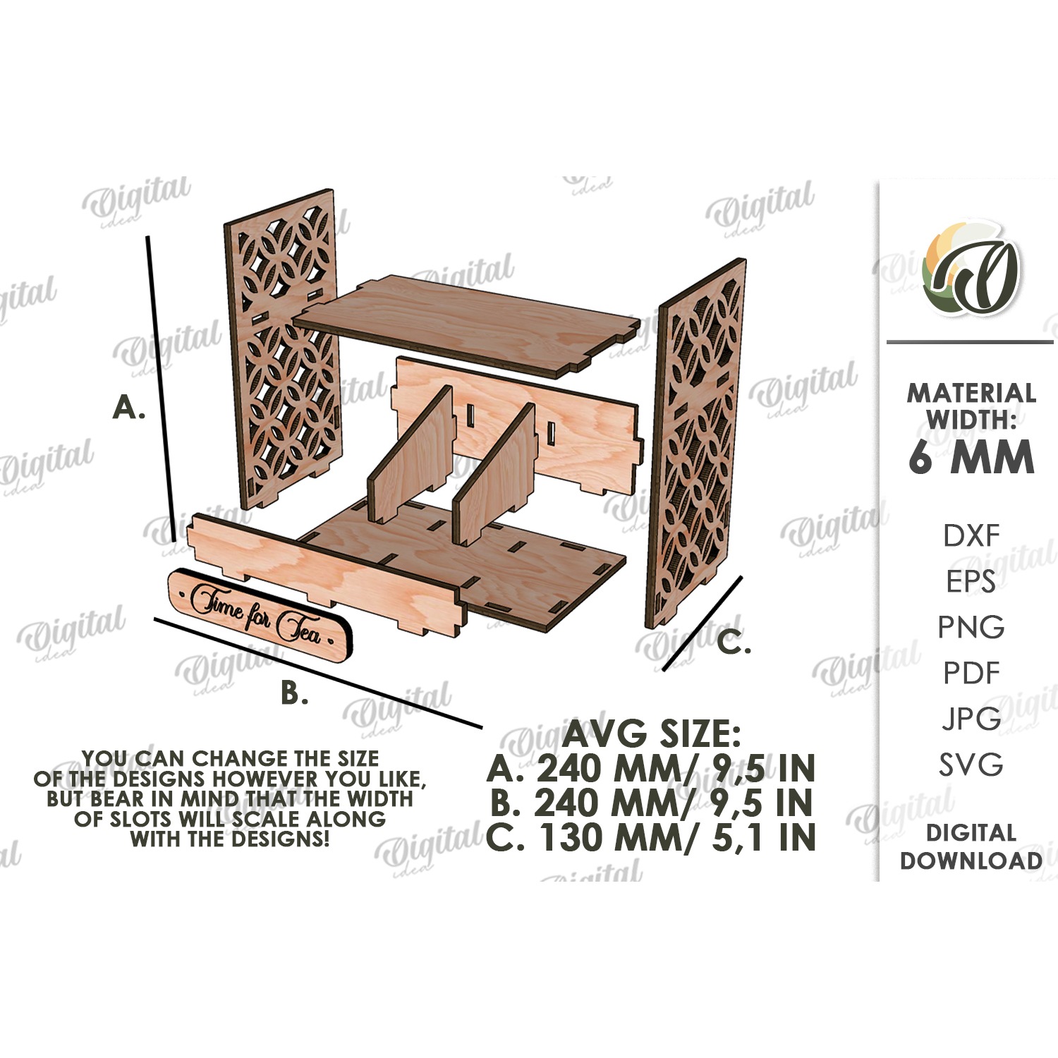 Kitchen Organizer Laser cut. Kitchen Decor SVG (7) 2