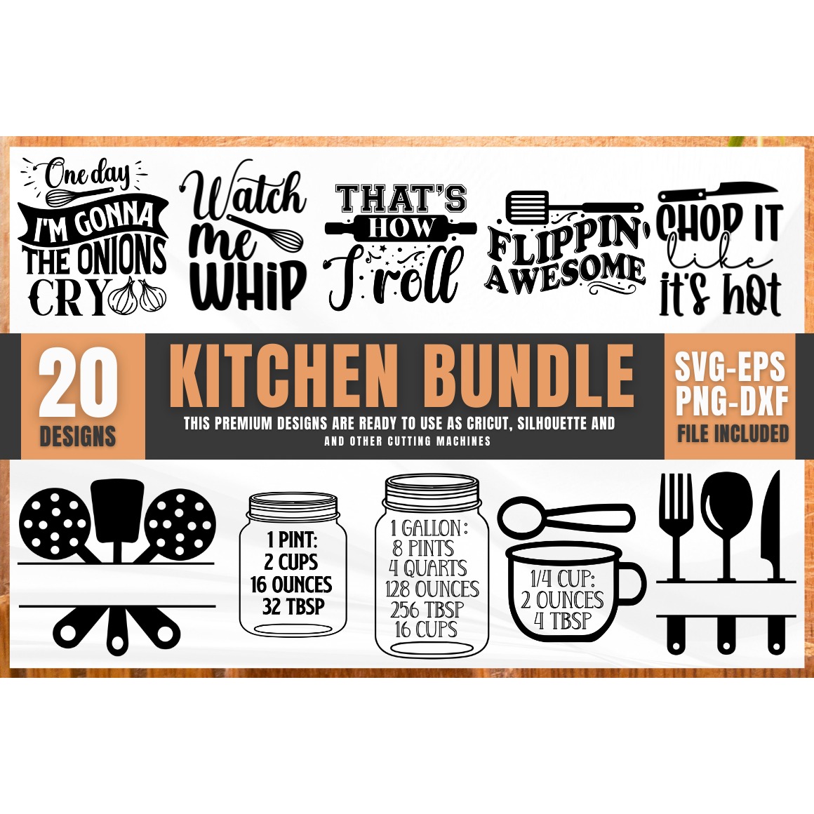 Kitchen SVG Bundle