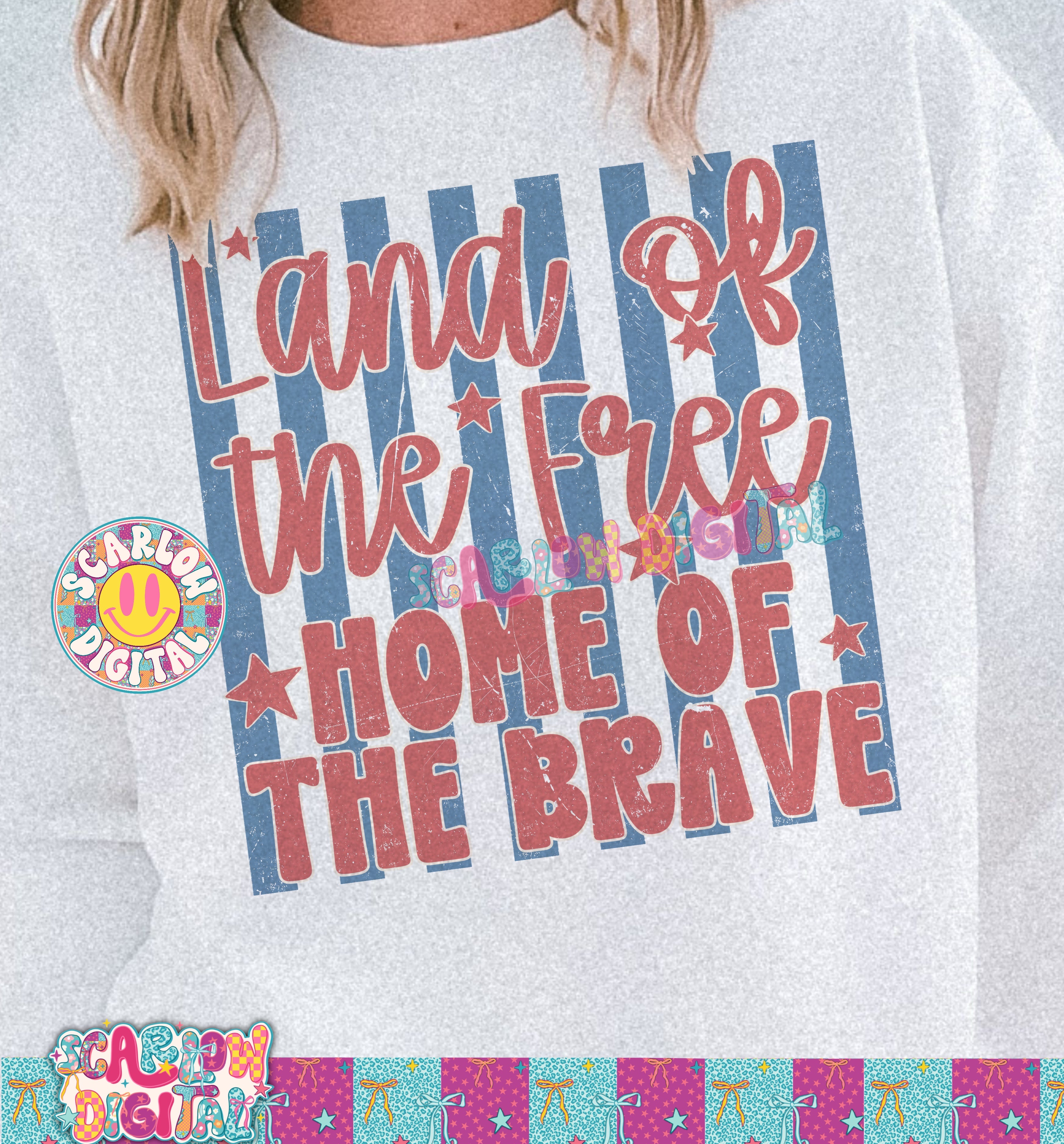 Land of the Free PNG Digital Design 3