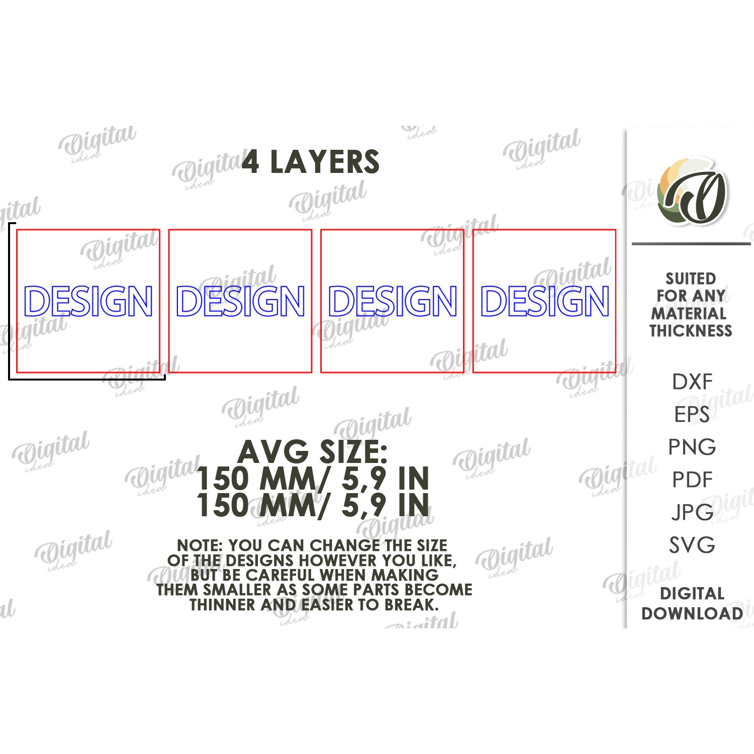 Layered Coloring Wall Sign Laser Cut. Wall Decor SVG (2) 2