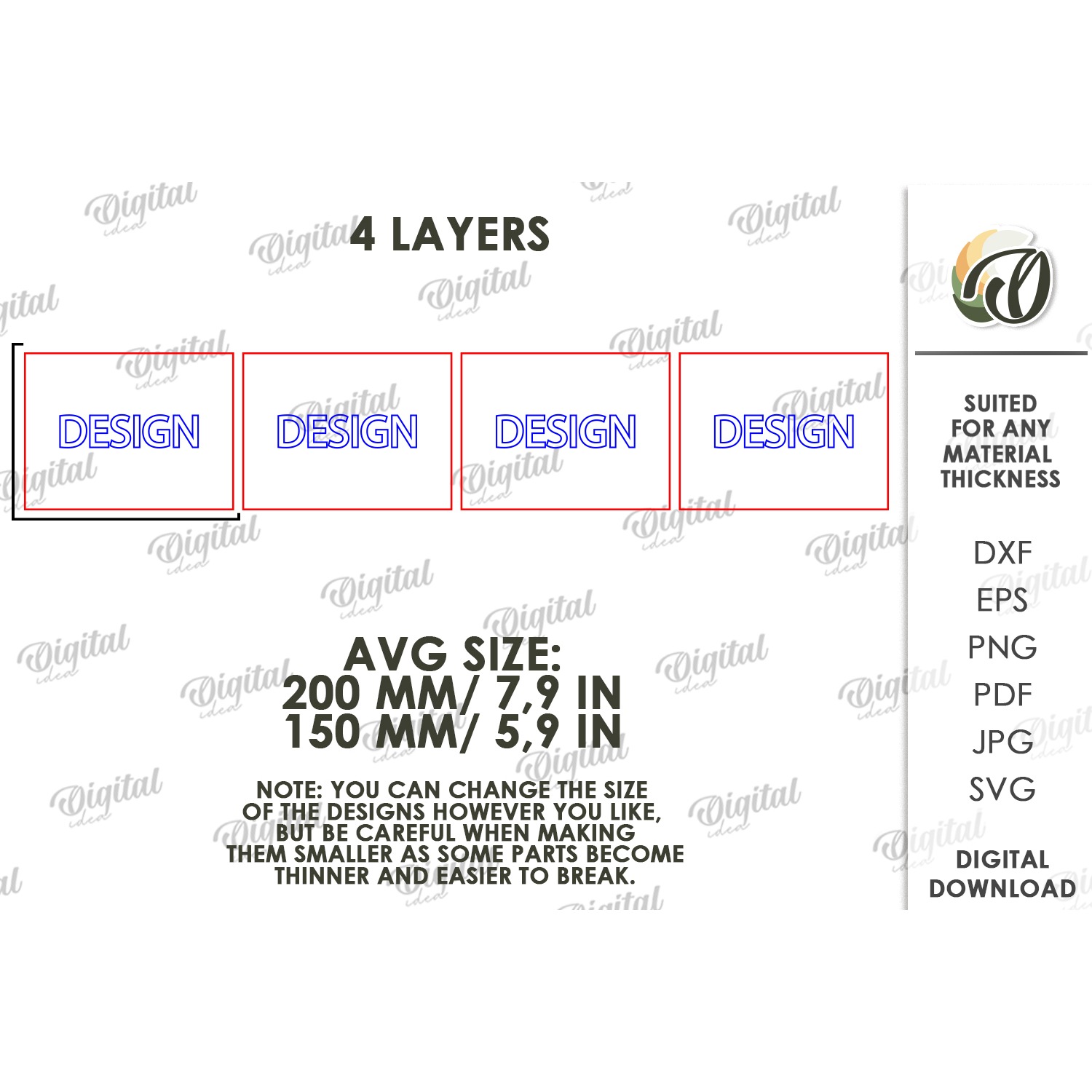Layered Coloring Wall Sign Laser Cut. Wall Decor SVG (4) 2