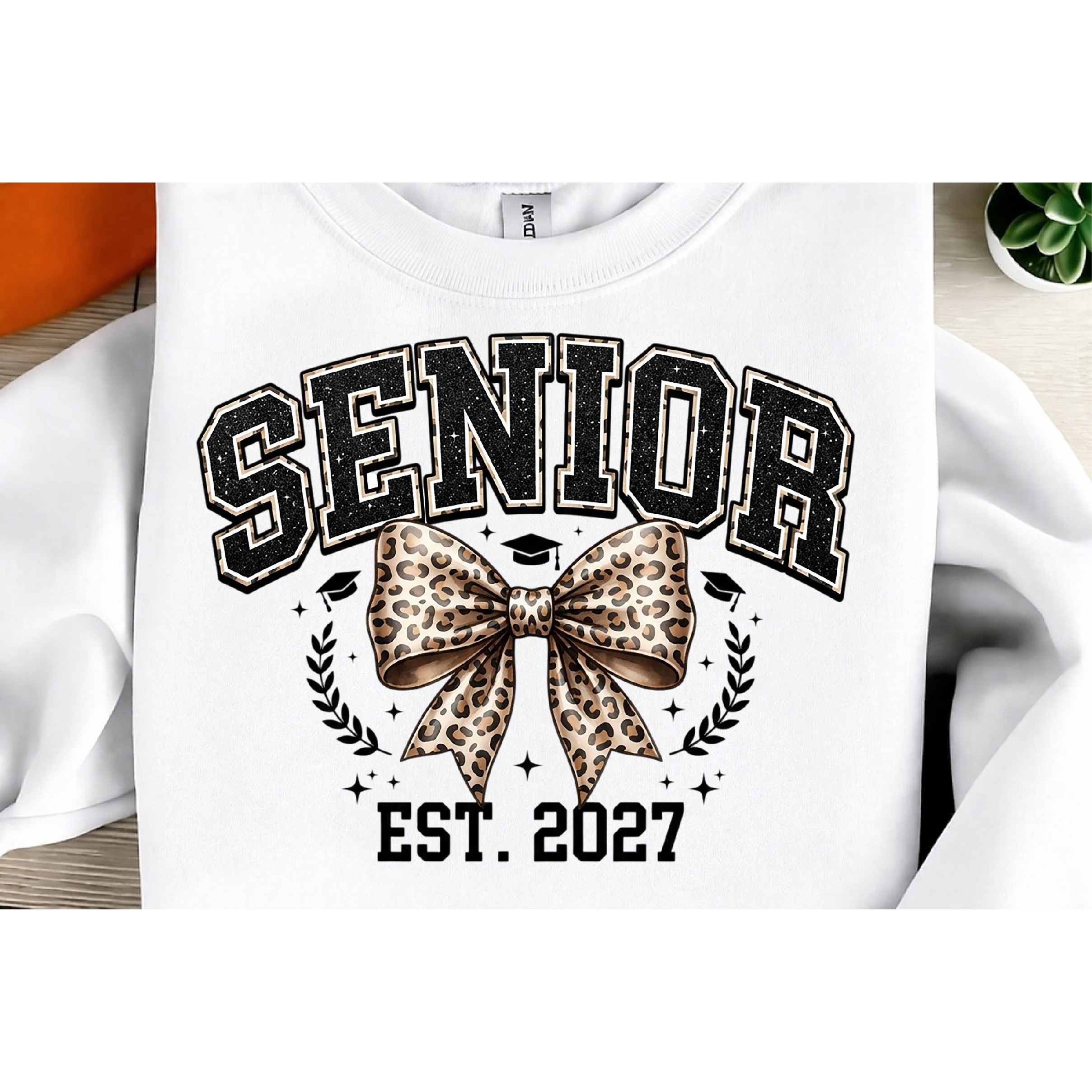 Leopard Bow Varsity Senior Est 2027
