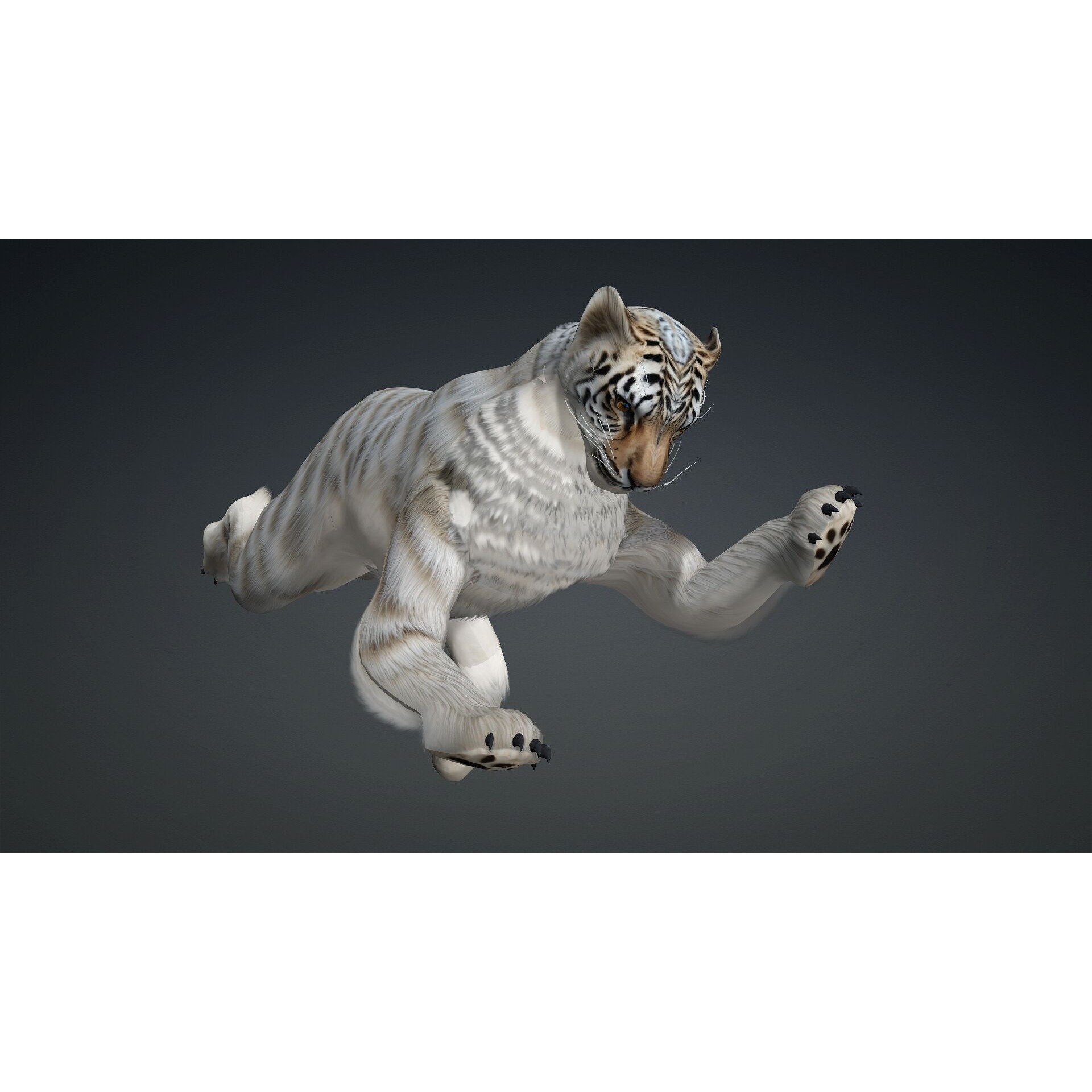 Leopard Hybrid A1 Free 3D model 6