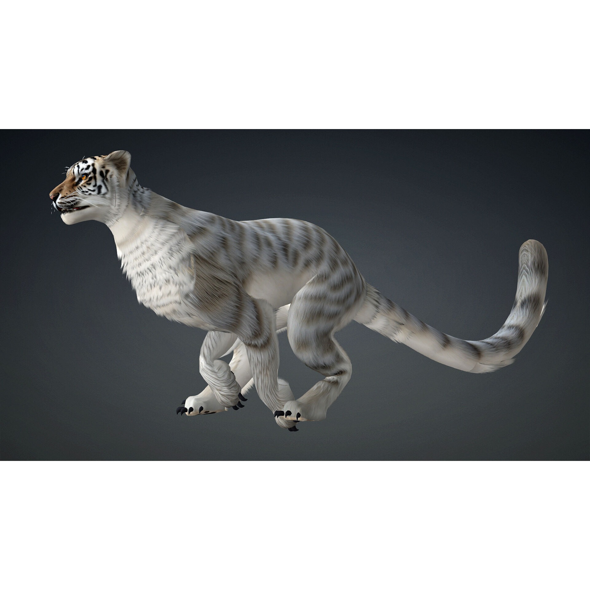 Leopard Hybrid A1 Free 3D model 9