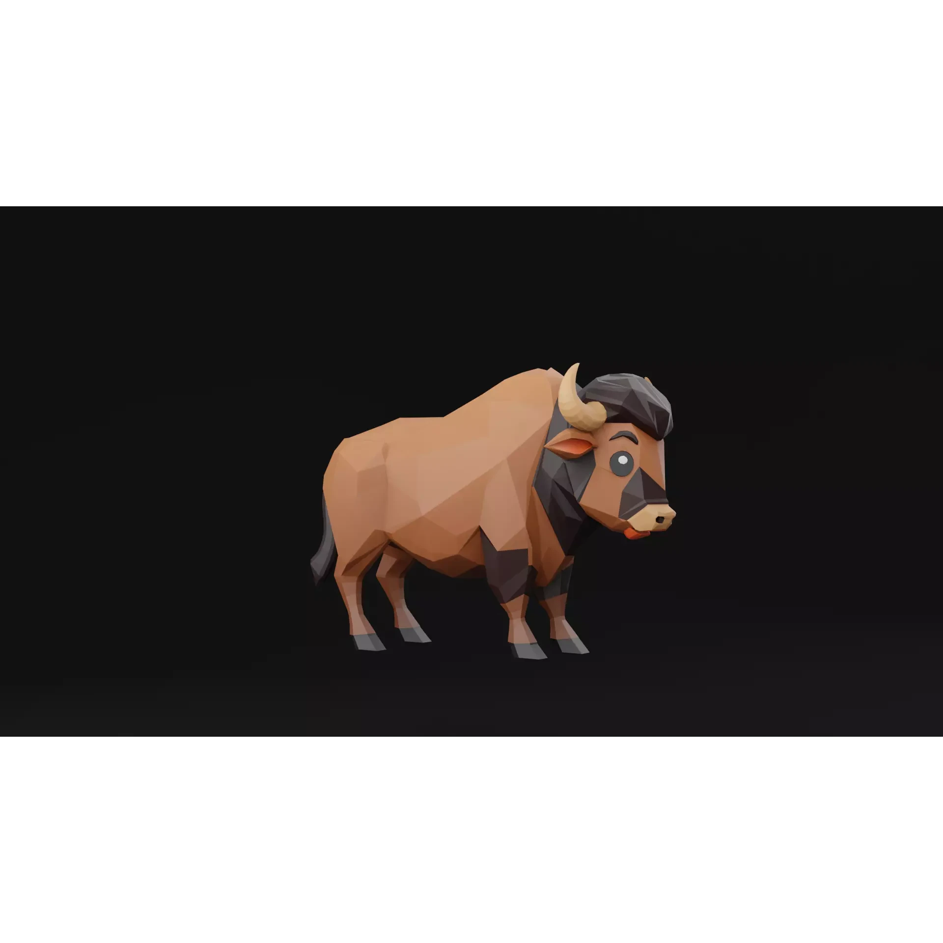 Lo Polly animals FREE Free low-poly 3D model 4