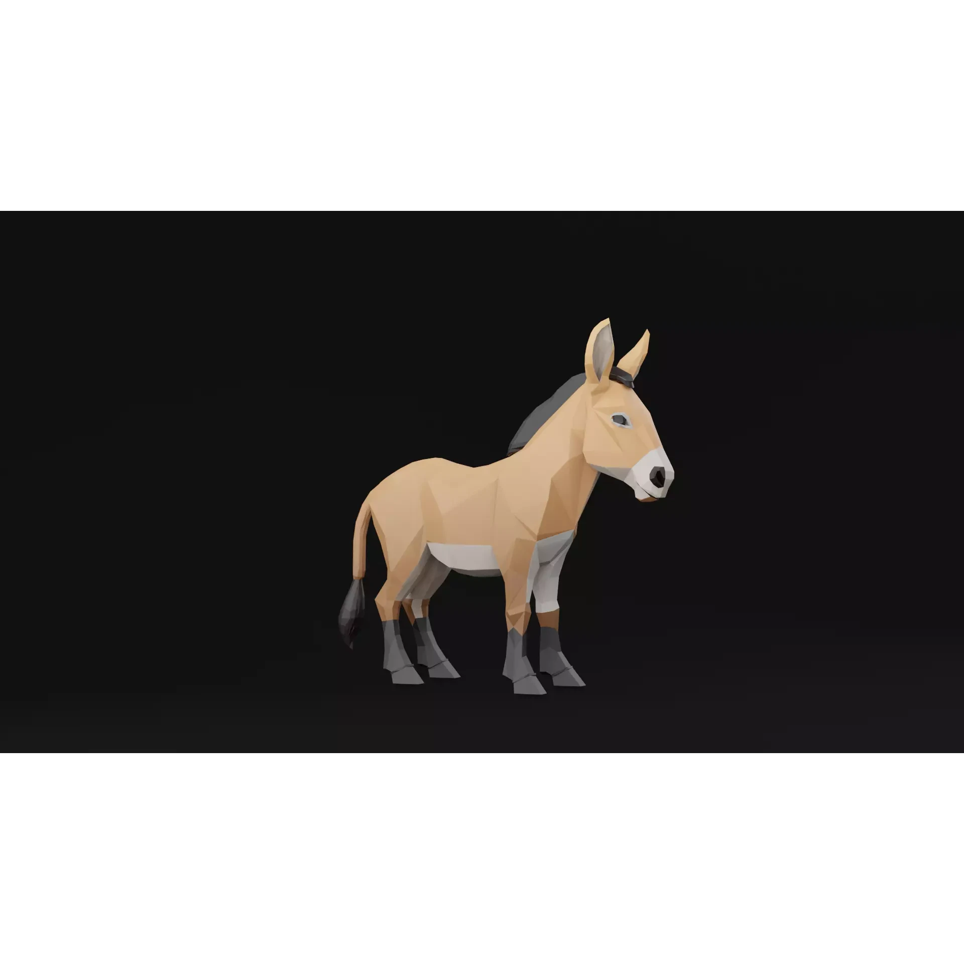 Lo Polly animals FREE Free low-poly 3D model 6