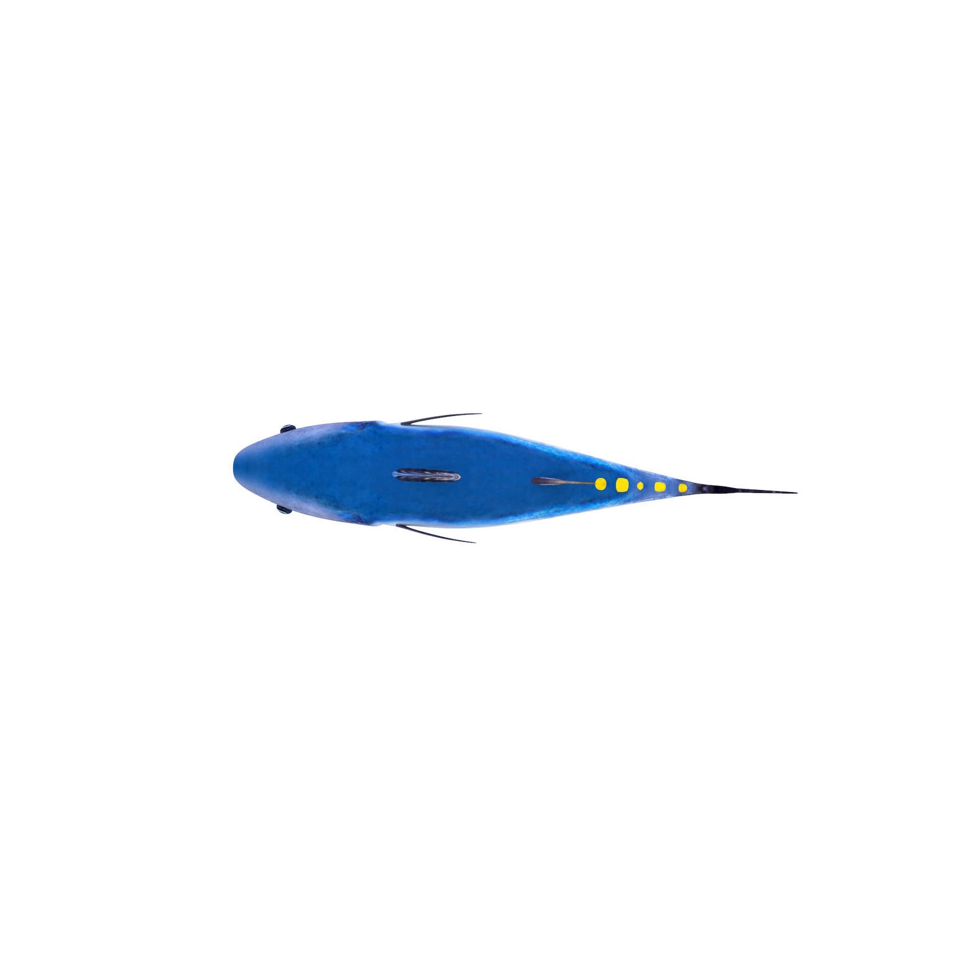 Low-Poly Tuna Animated Free low-poly 3D model 5