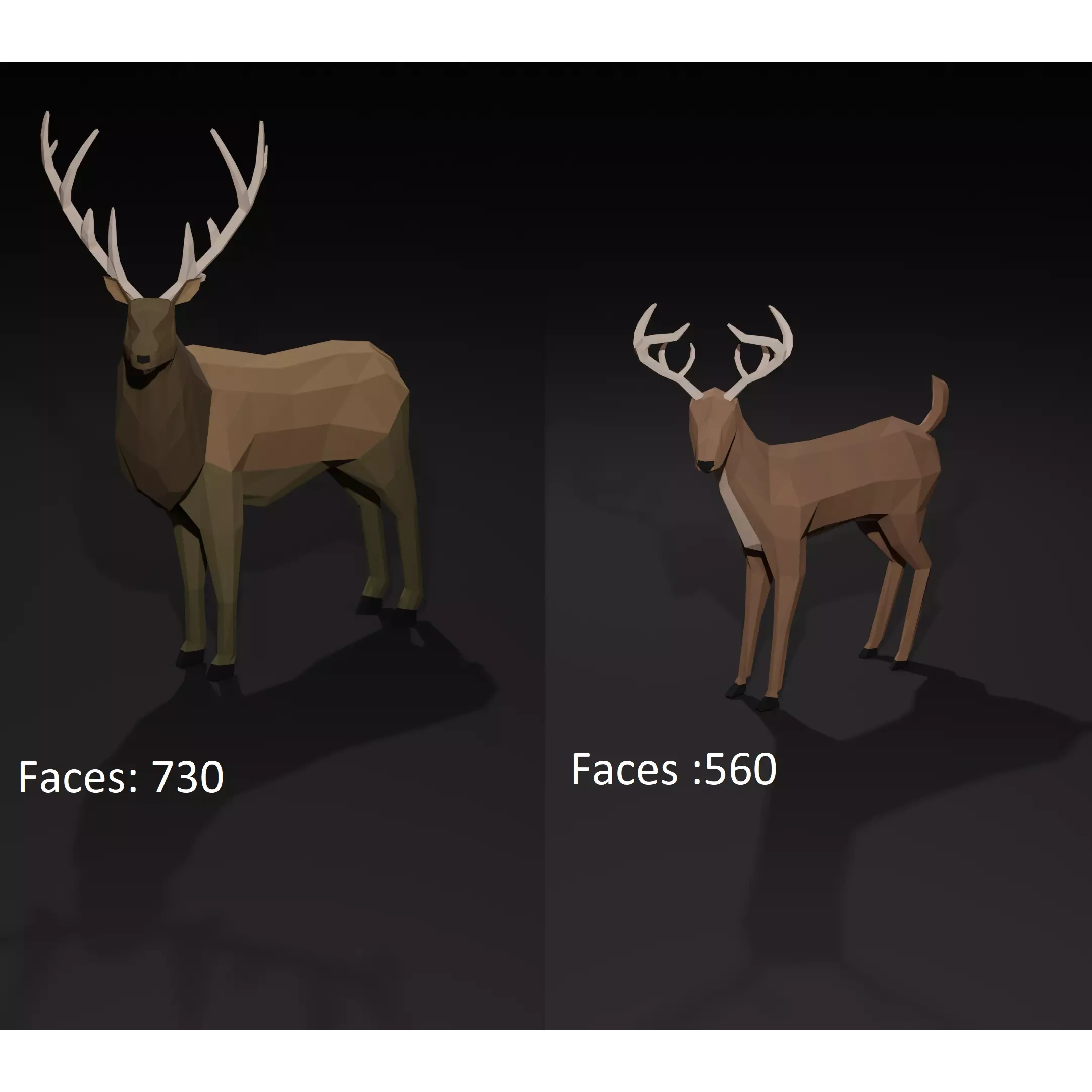 LowPoly Animals Pack Low-poly 3D model 5