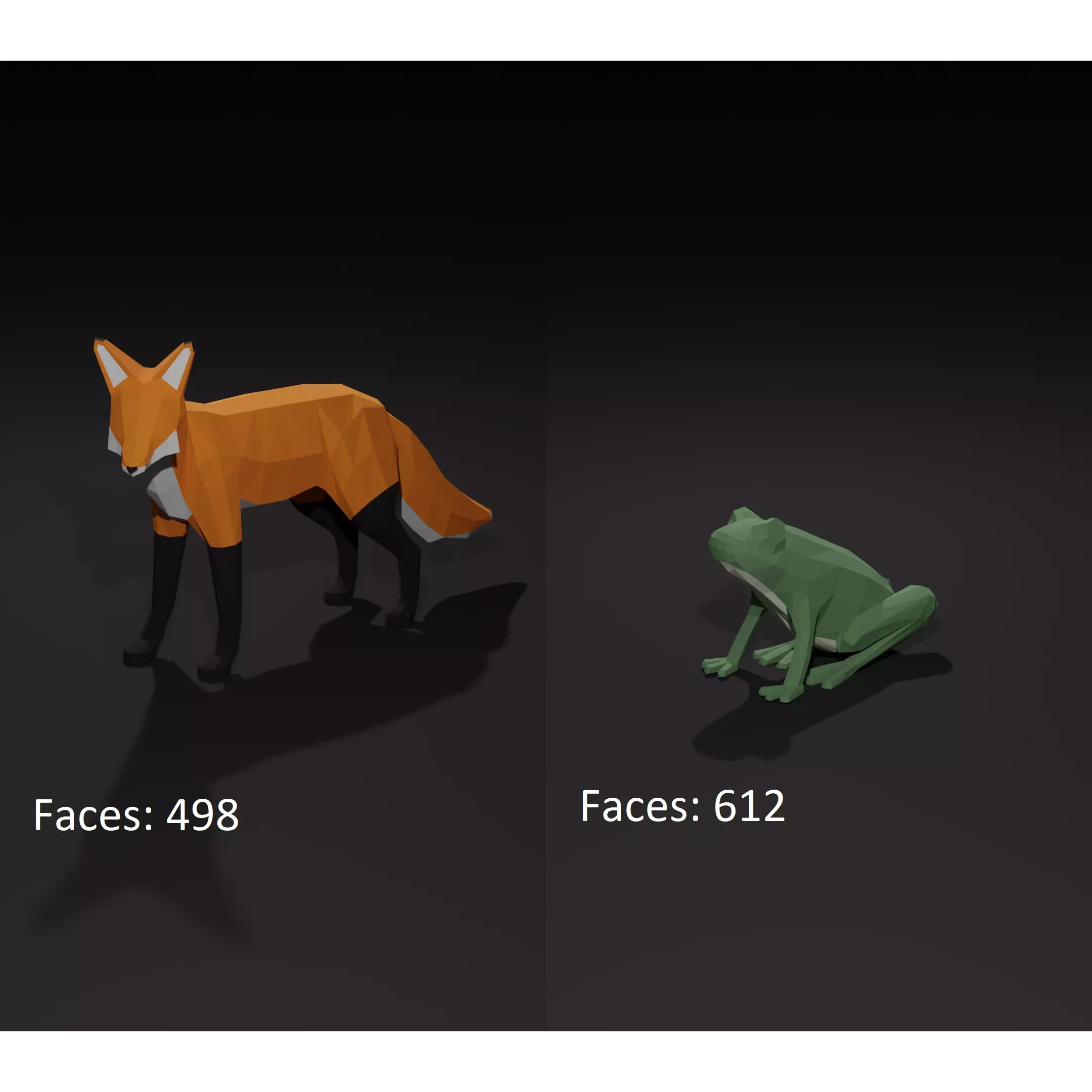 LowPoly Animals Pack Low-poly 3D model 6