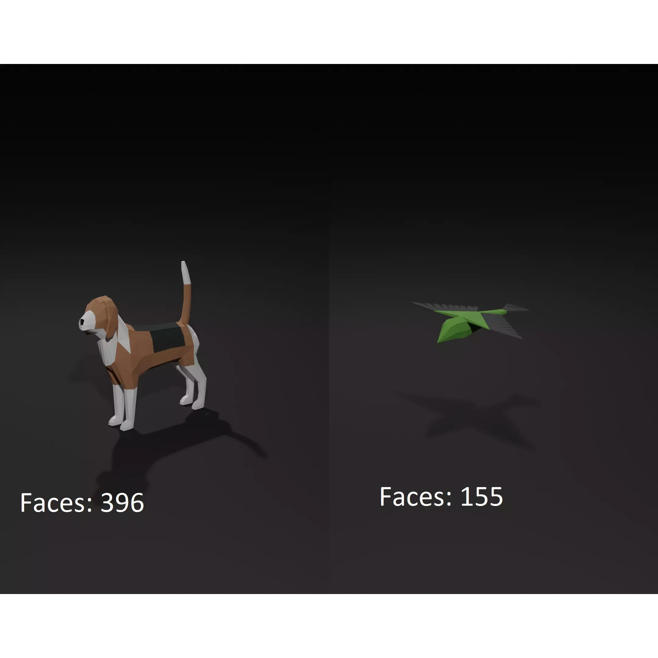 LowPoly Animals Pack Low-poly 3D model 9