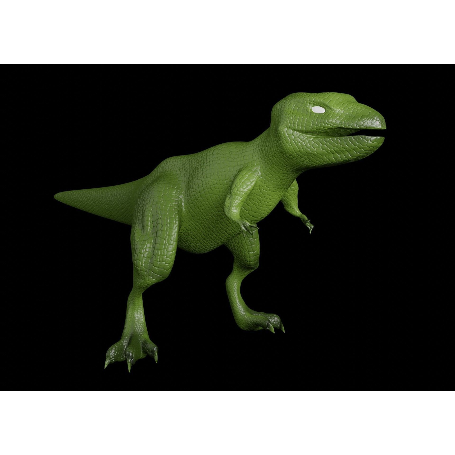 Lowpoly Tyrannosaurus Rex Free low-poly 3D model 4