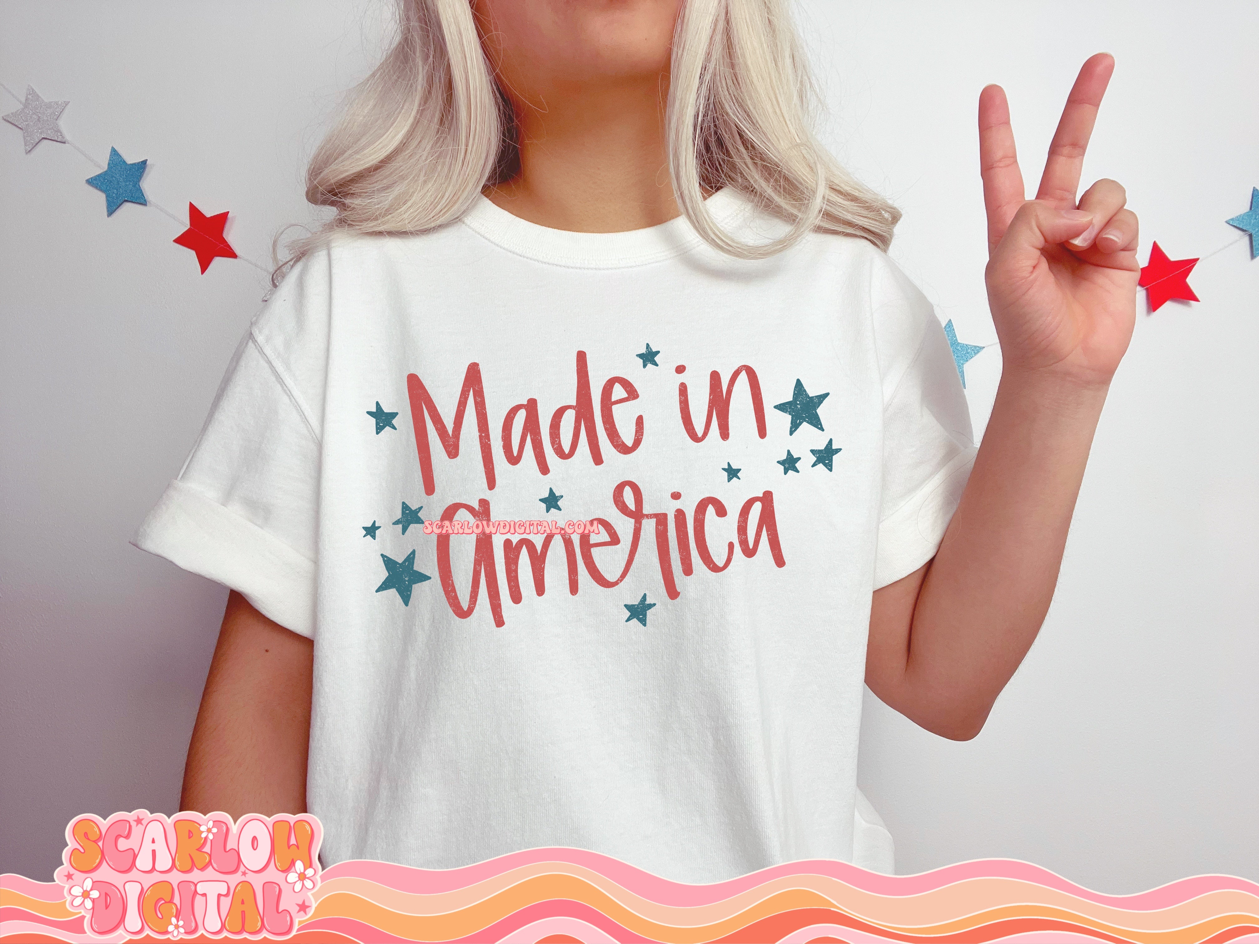 Made in America PNG Digital Design 2