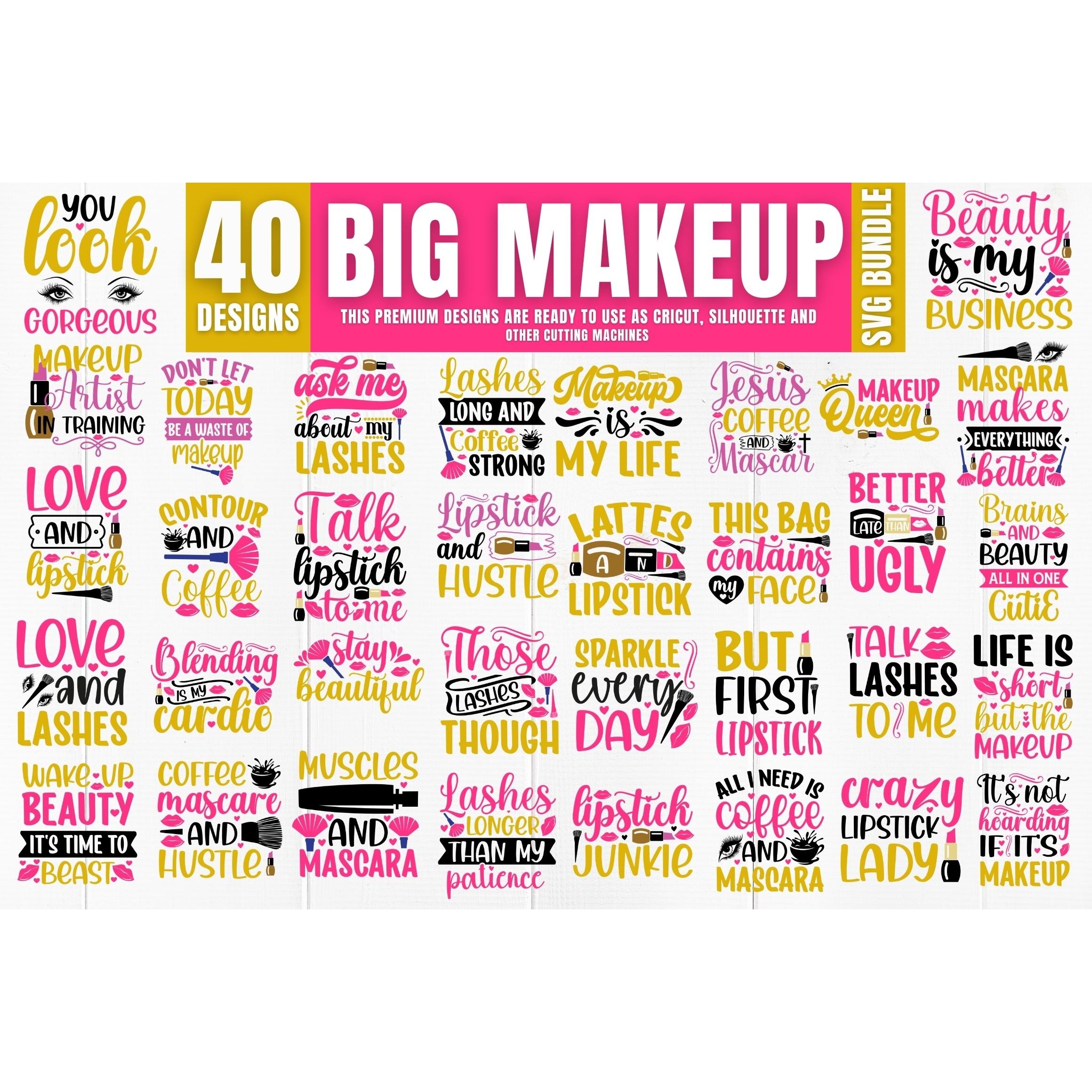 Make Up SVG Bundle (2)