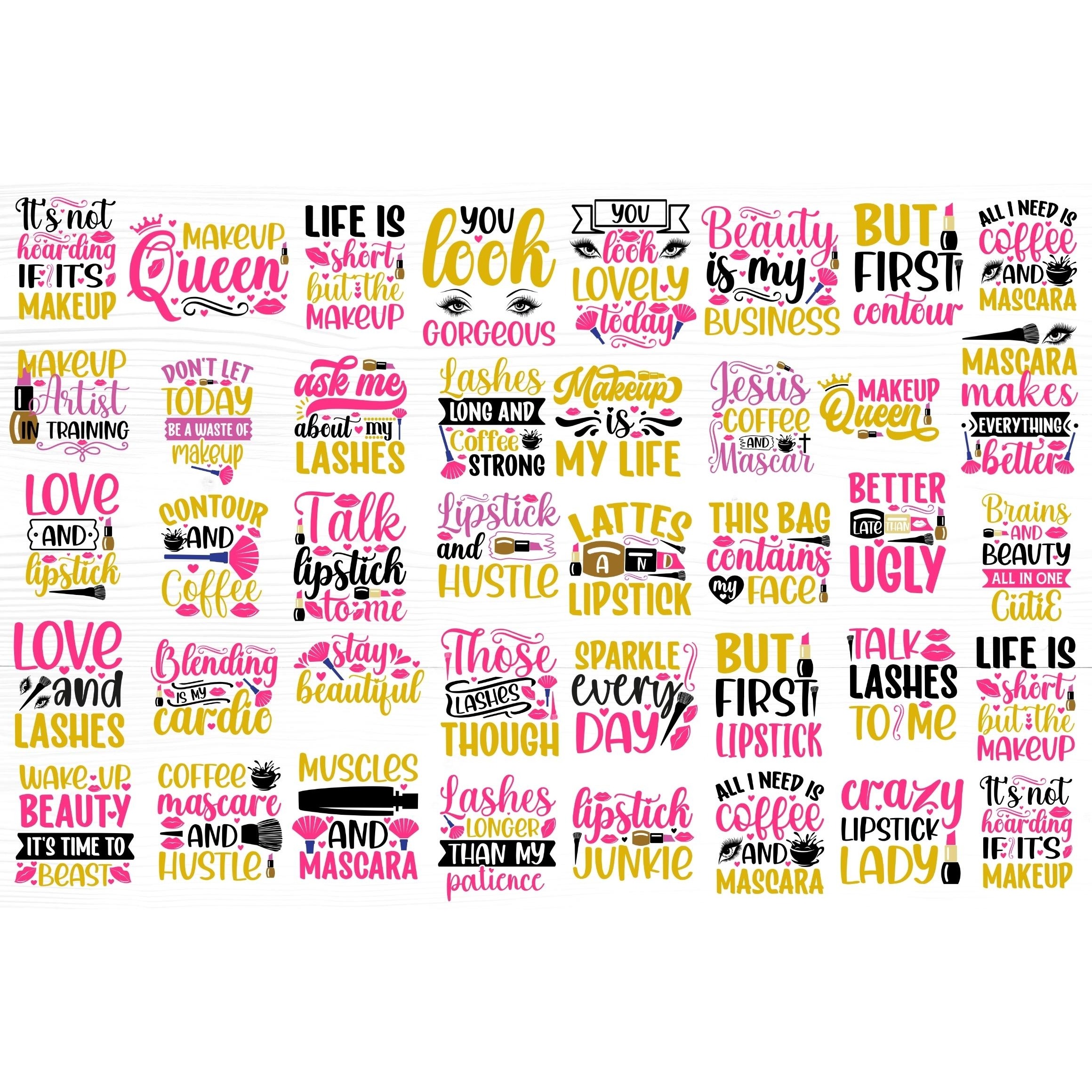 Make Up SVG Bundle (2) 2