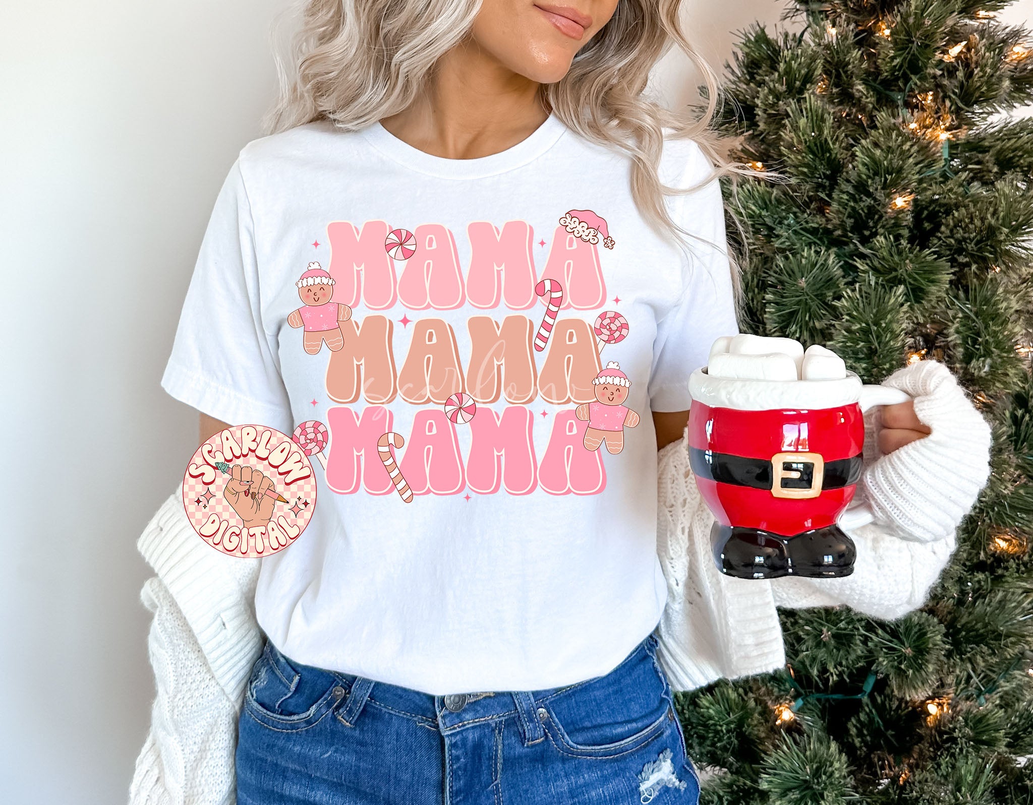 Mama PNG-Christmas Sublimation Digital Design Download-christmas mama png, mama mini png, mommy and me png, candy cane png, gingerbread png 4