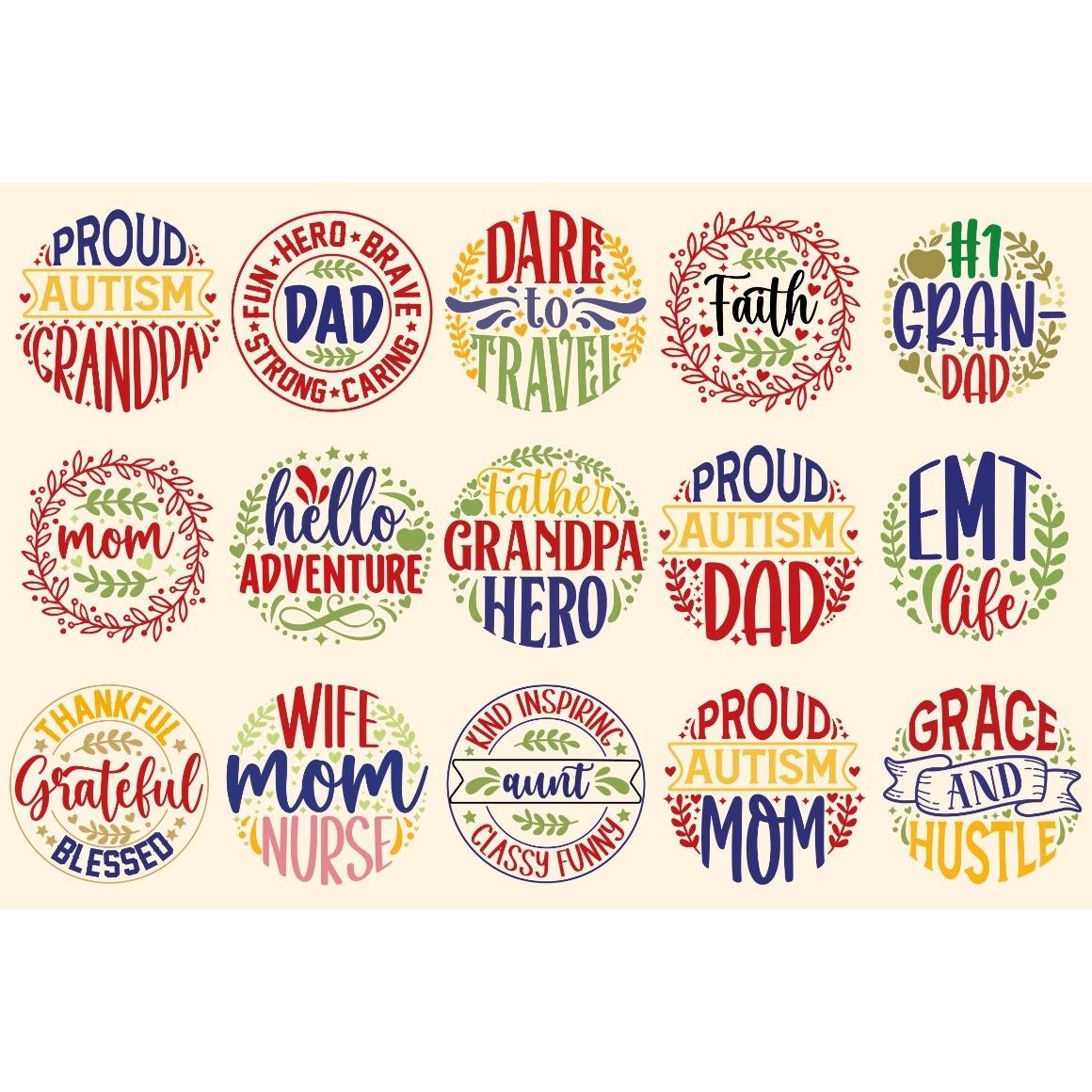 Mega Keychain SVG Bundle 2