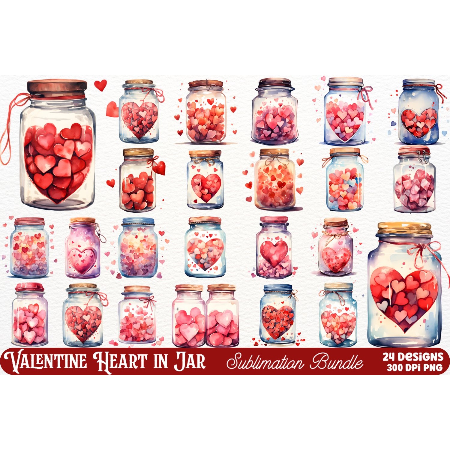 Mega Valentine's Day Clipart Sublimation (2) 11