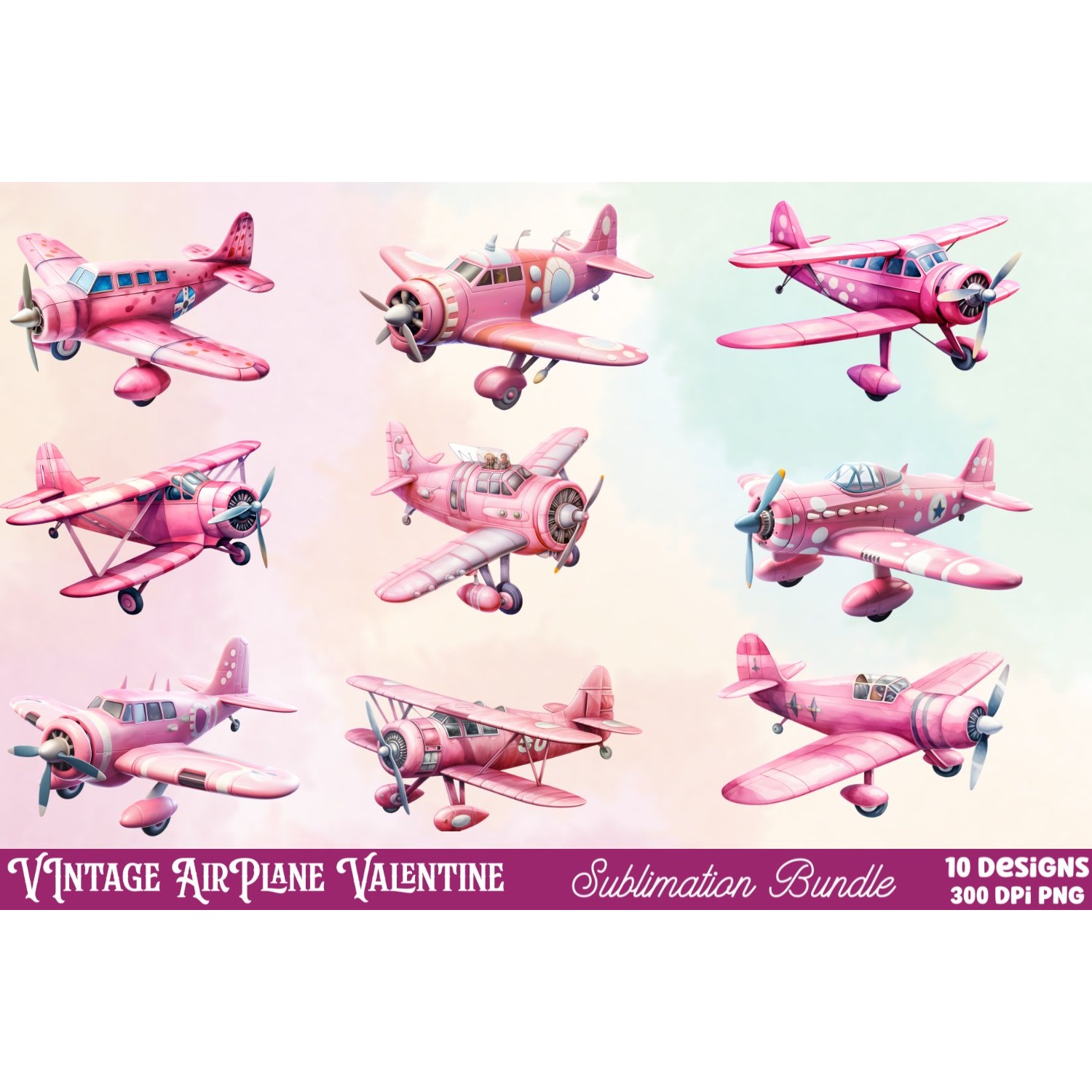 Mega Valentine's Day Clipart Sublimation (2) 14