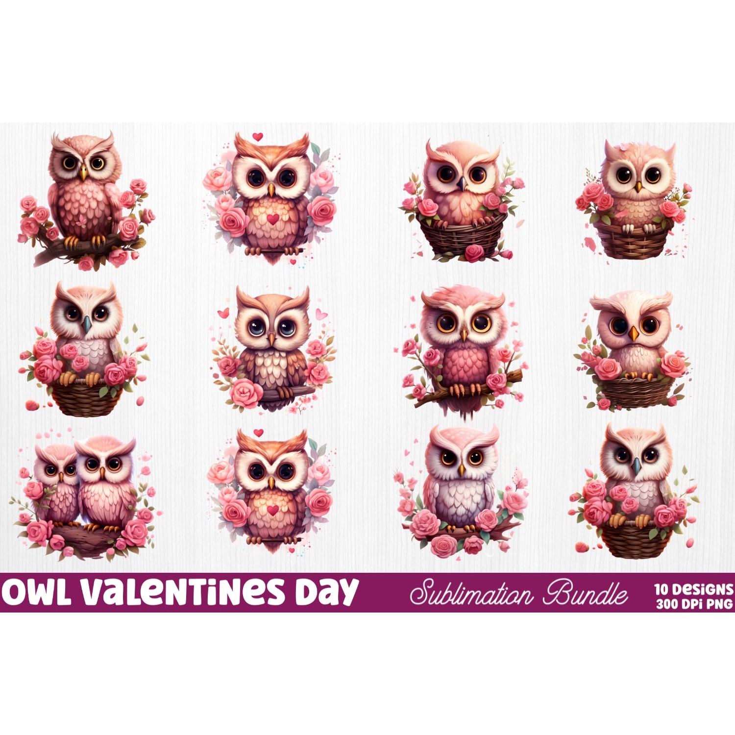 Mega Valentine's Day Clipart Sublimation (2) 16