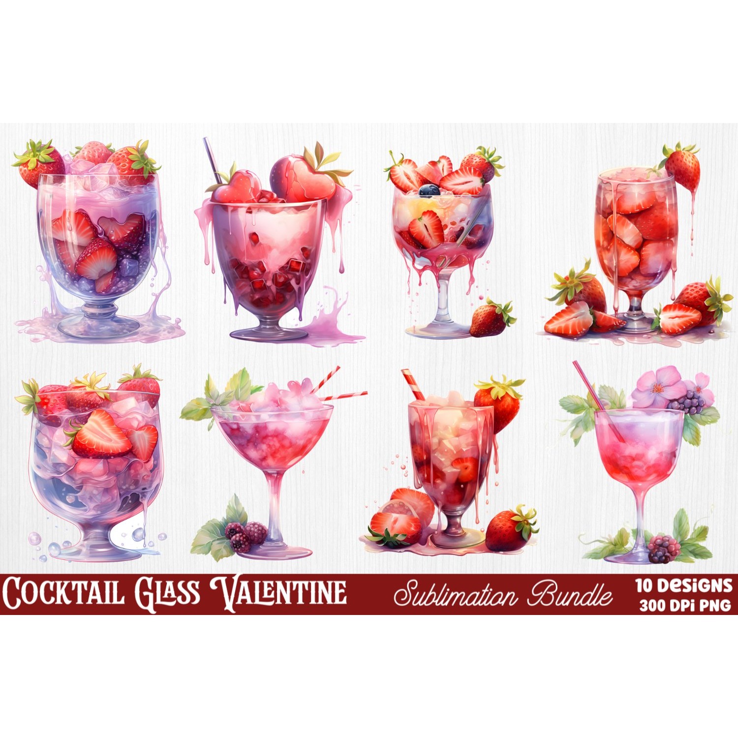 Mega Valentine's Day Clipart Sublimation (2) 26