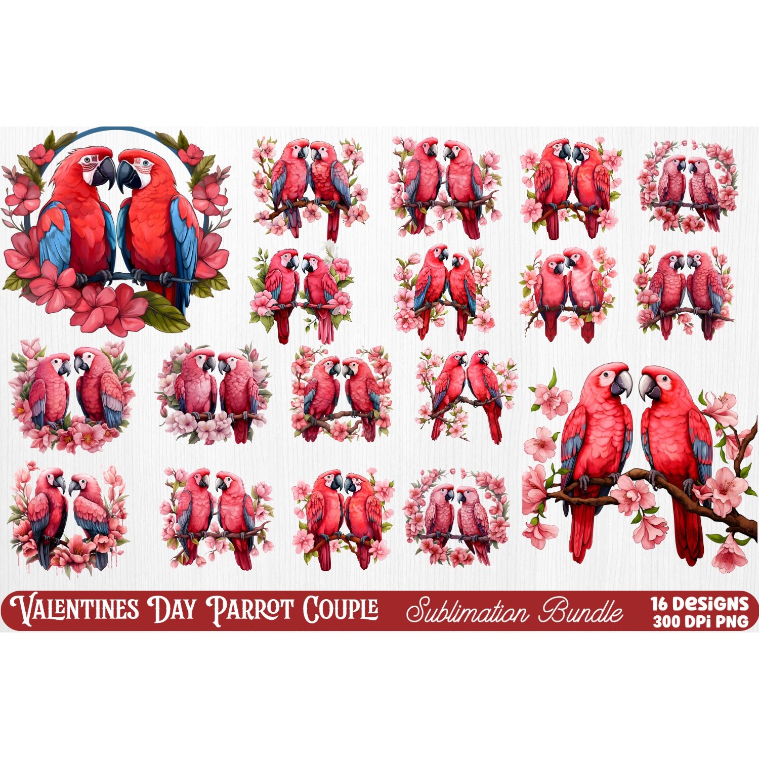 Mega Valentine's Day Clipart Sublimation (2) 29