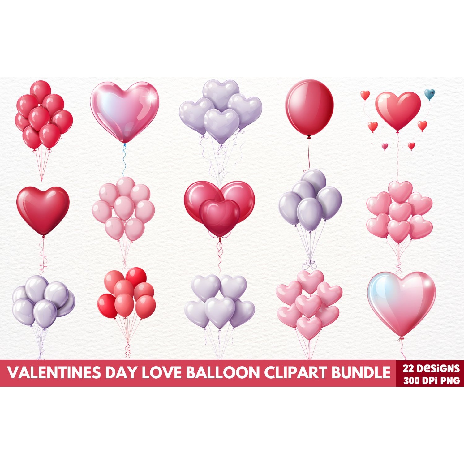 Mega Valentine's Day Clipart Sublimation (2) 5