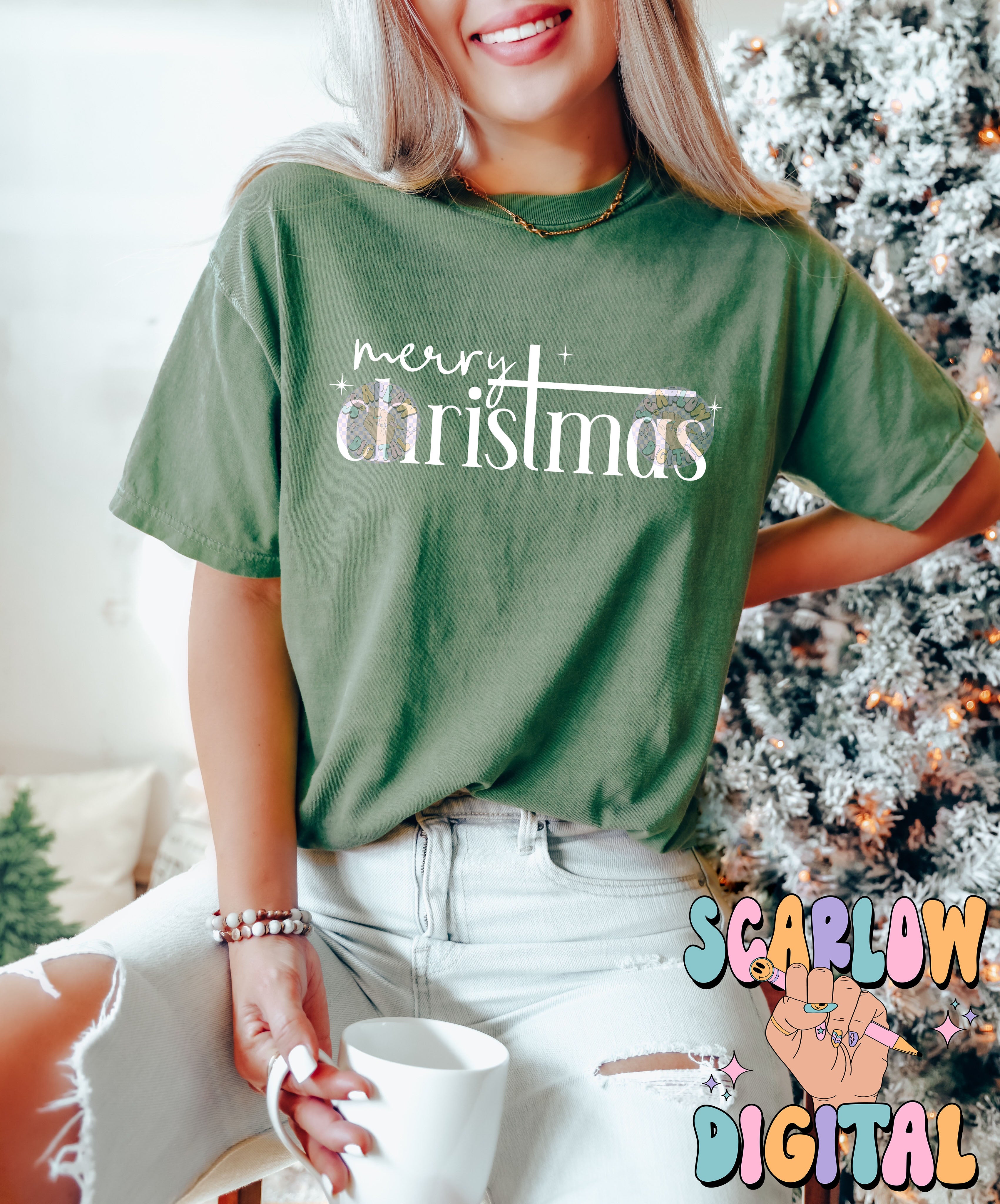 Merry Christmas PNG Digital Design Download, single color png, simple christmas png, minimalist png, christmas svg, christian christmas png 2