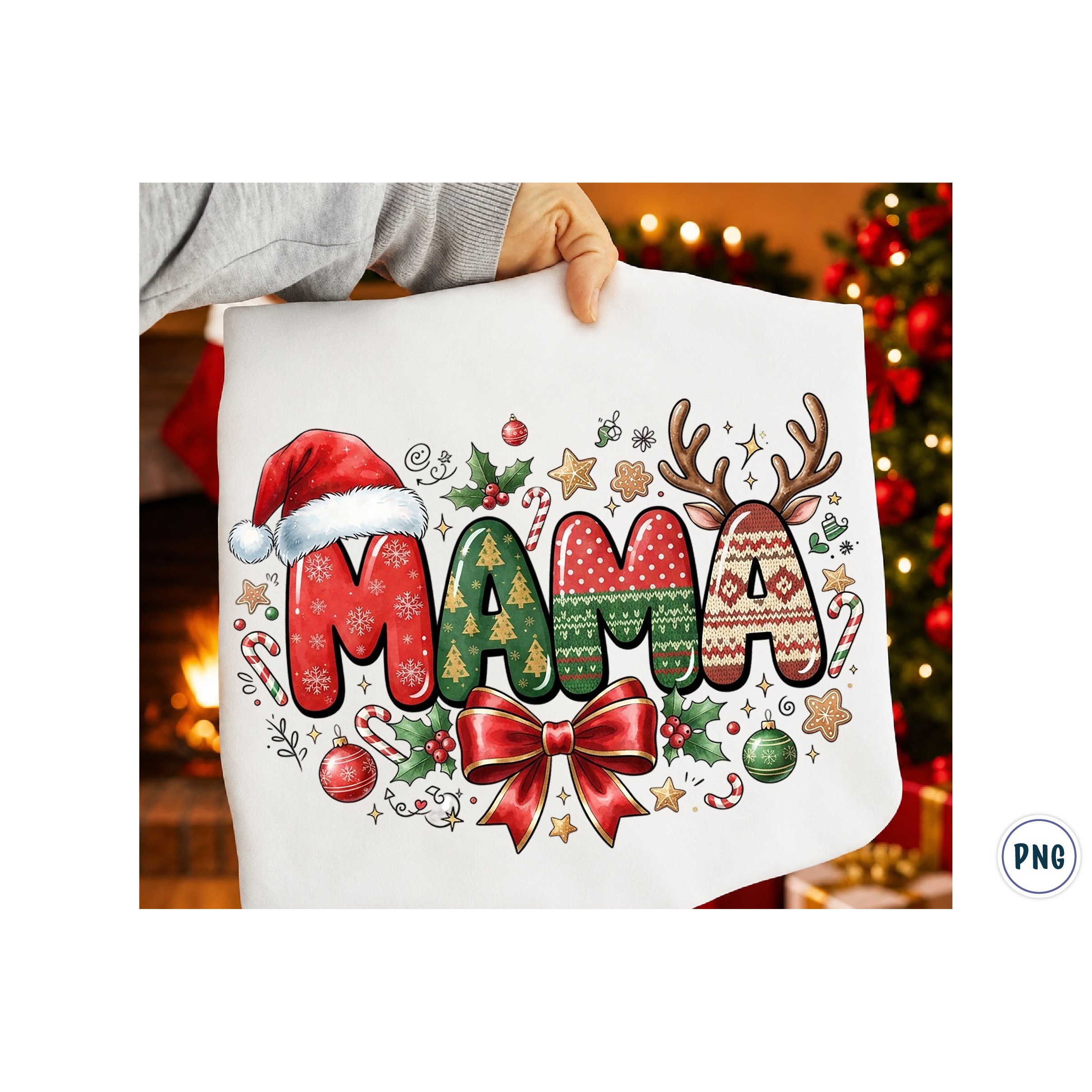 Merry Christmas Sublimation Png (2) 2