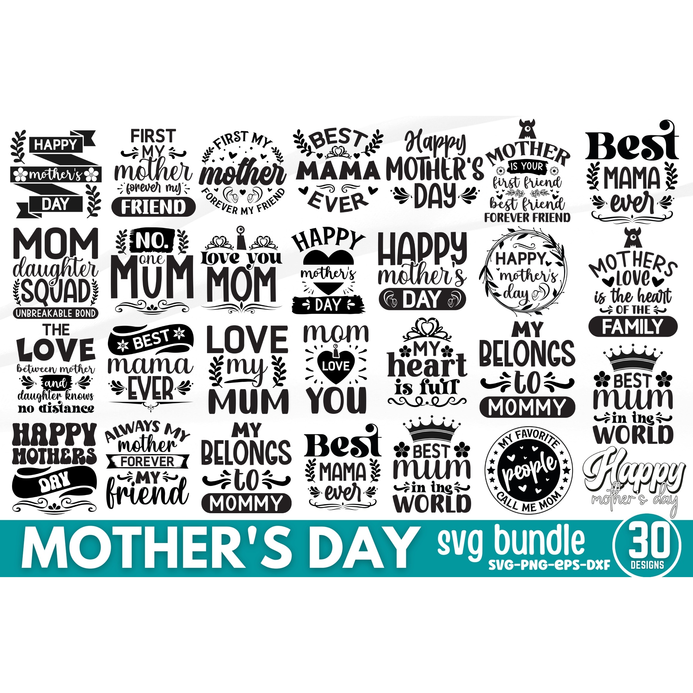 Mother's Day SVG Bundle