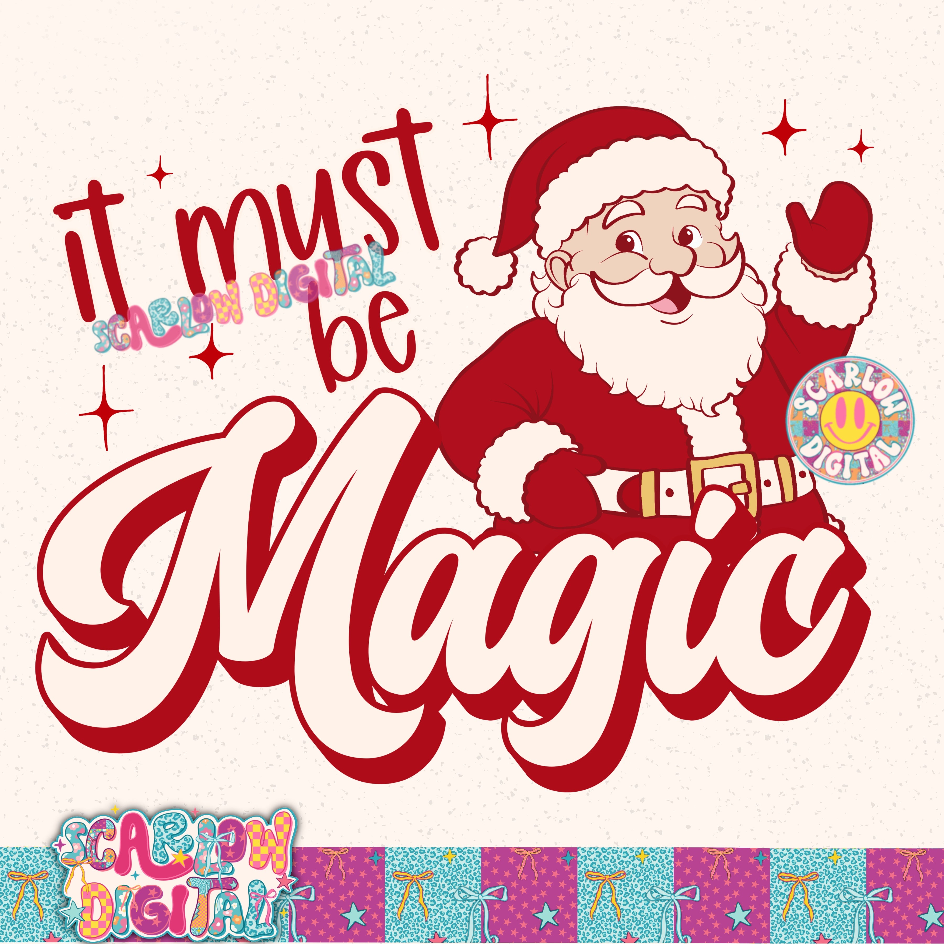 Must Be Magic PNG Digital Design 3