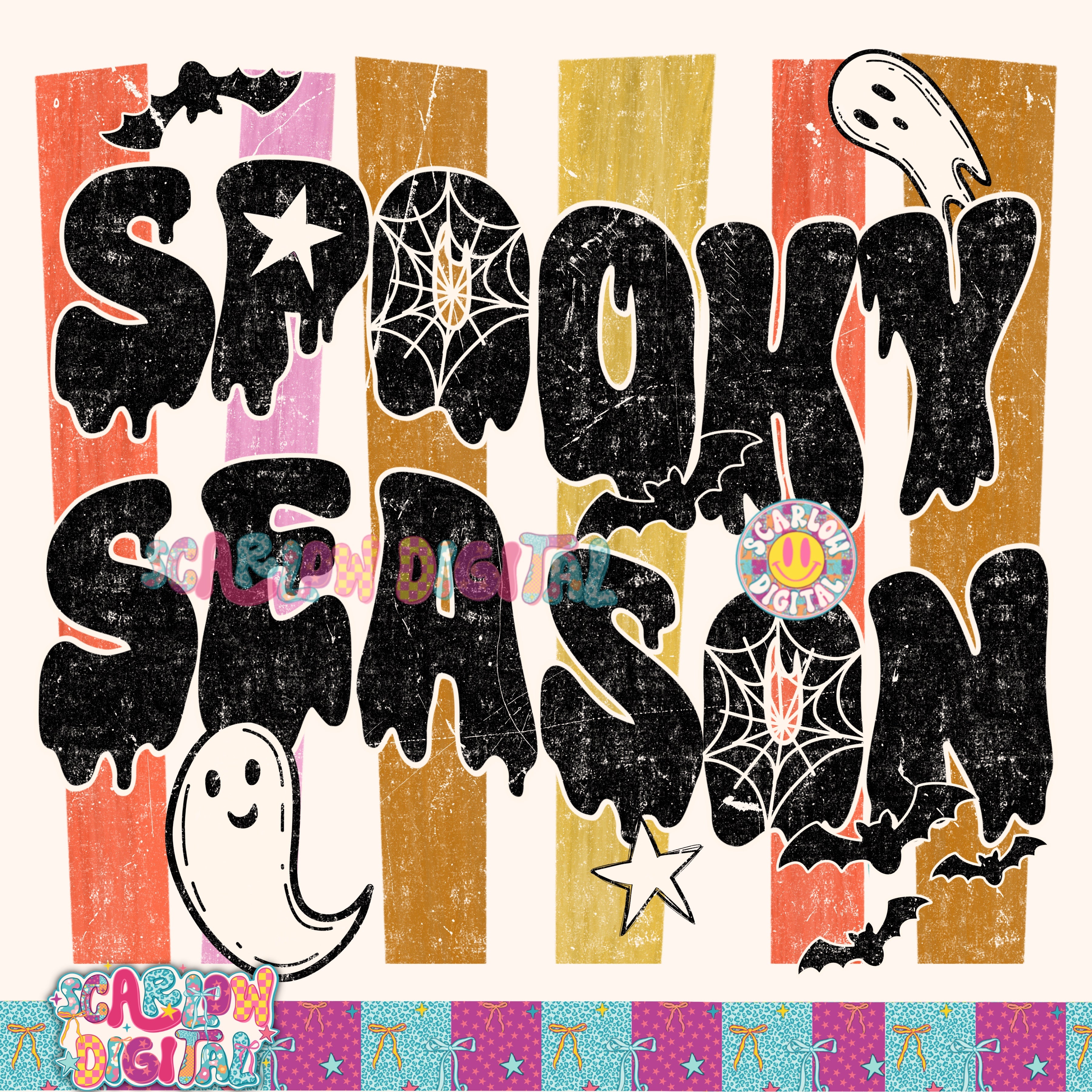 Spooky Season PNG Digital Design