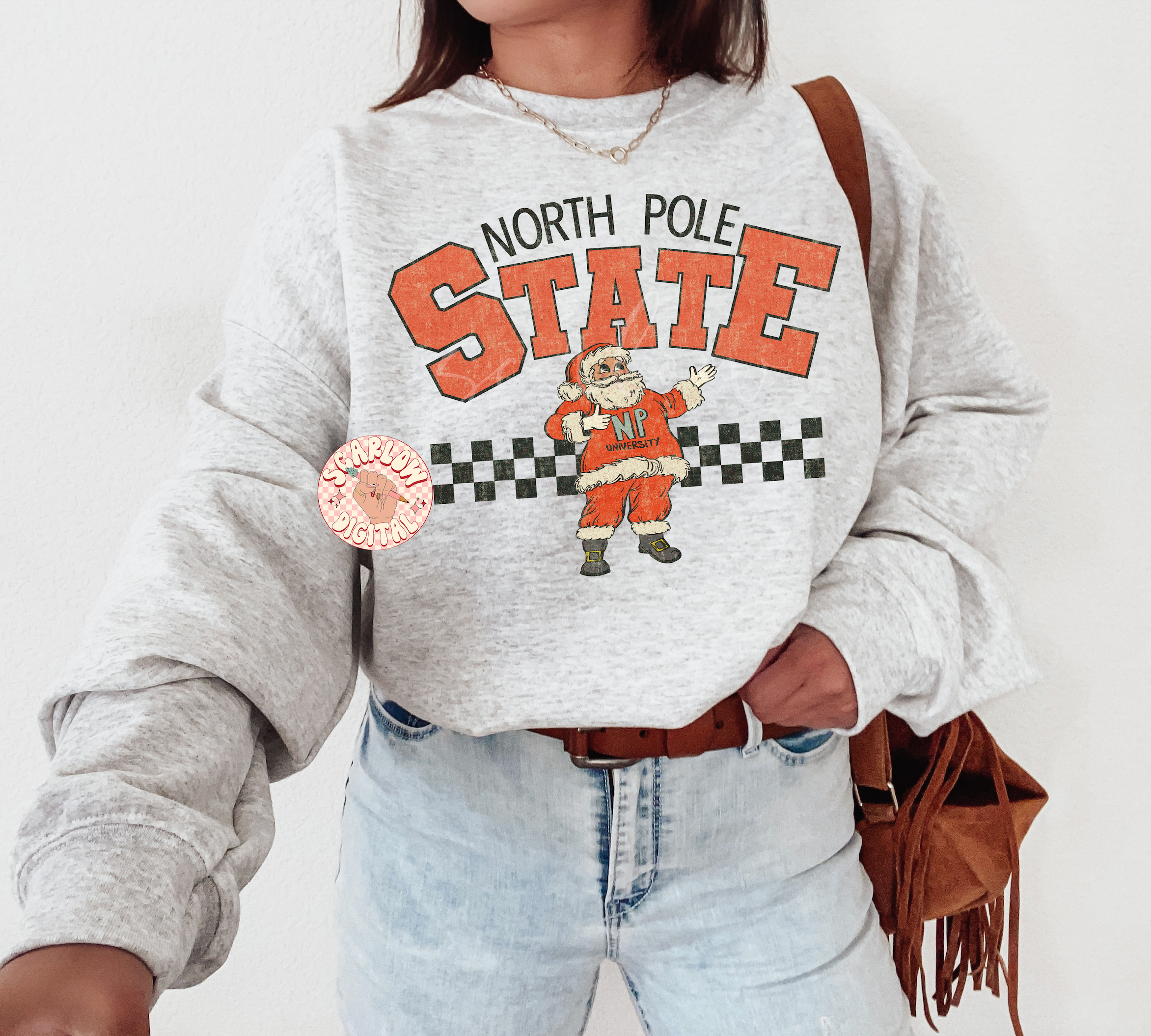 North Pole State PNG Digital Design 4