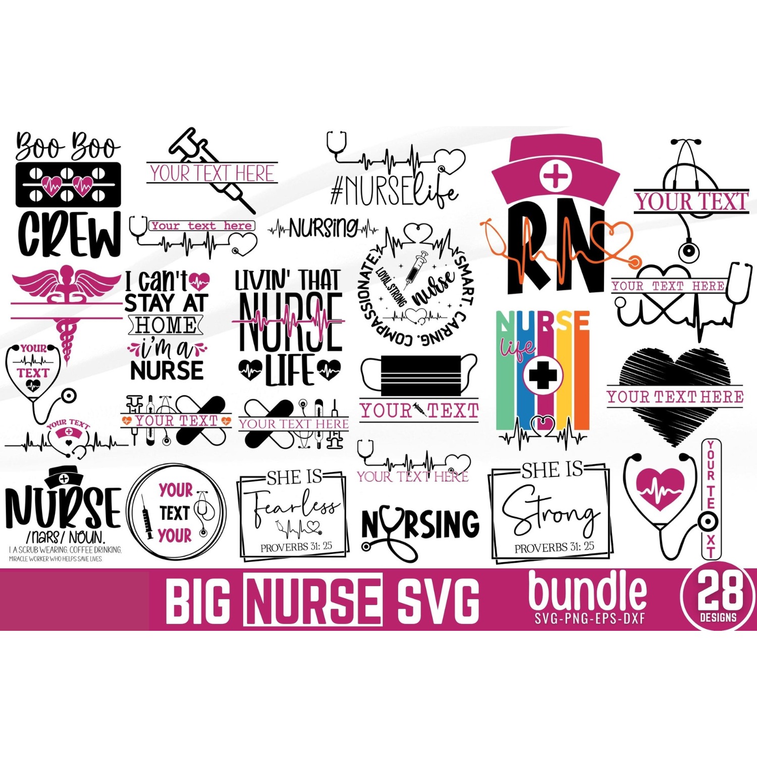 Nurse SVG Bundle