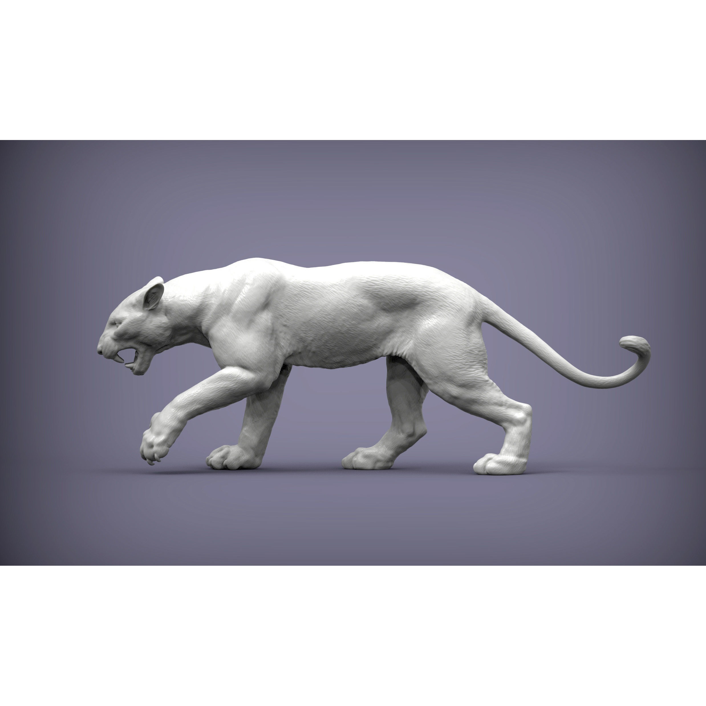 panther 3D print model 2