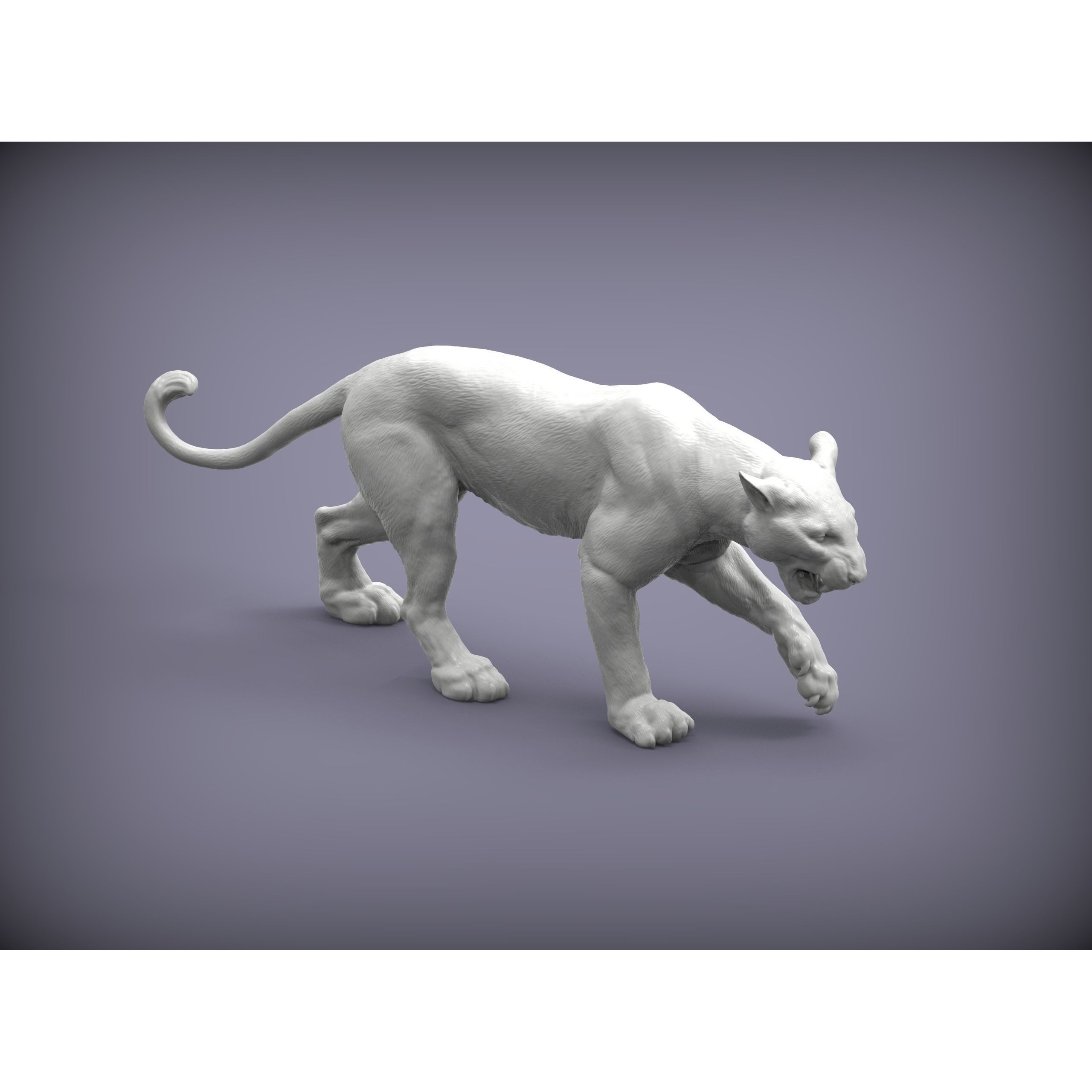 panther 3D print model 3