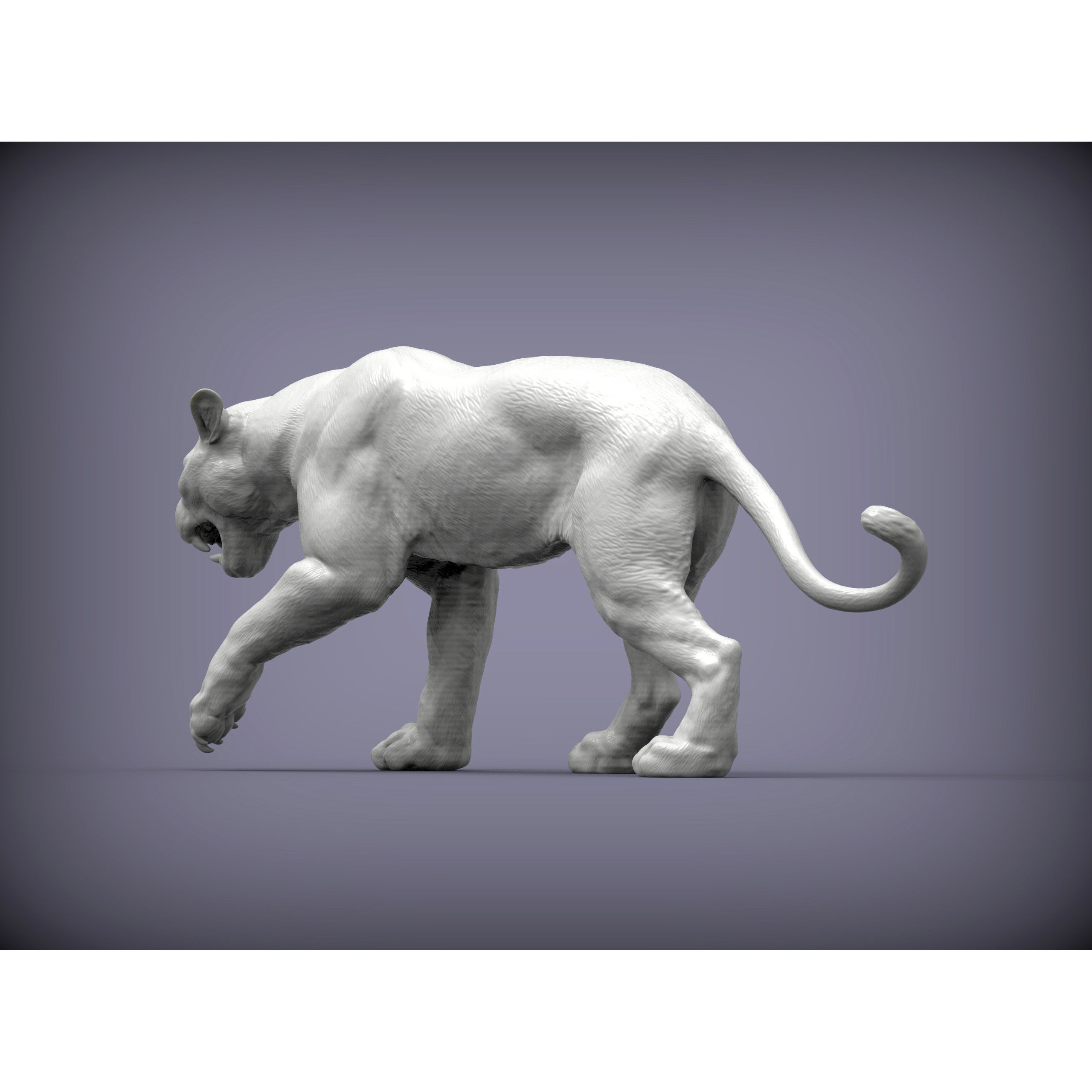 panther 3D print model 4