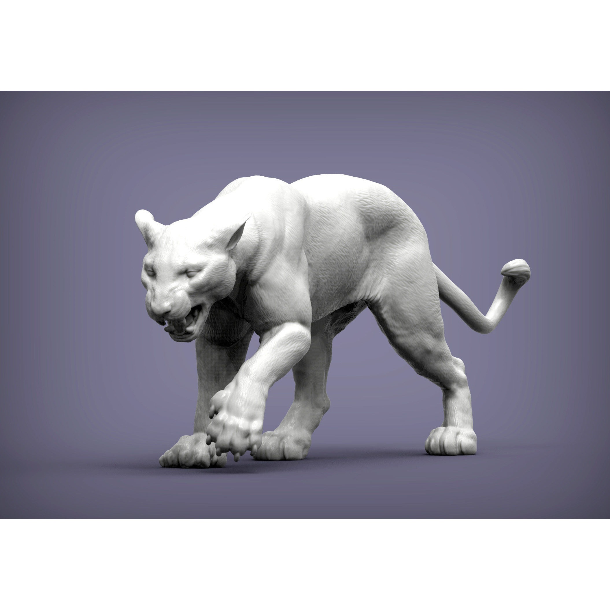 panther 3D print model 5