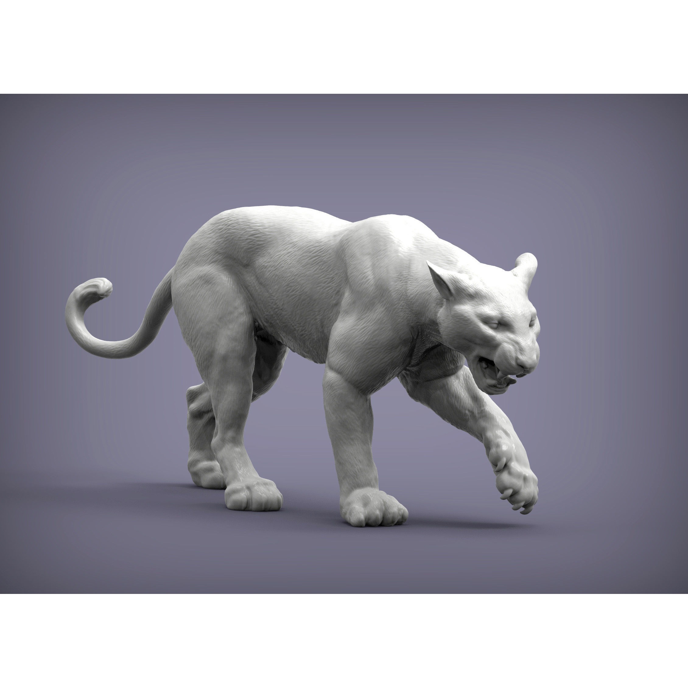 panther 3D print model 6