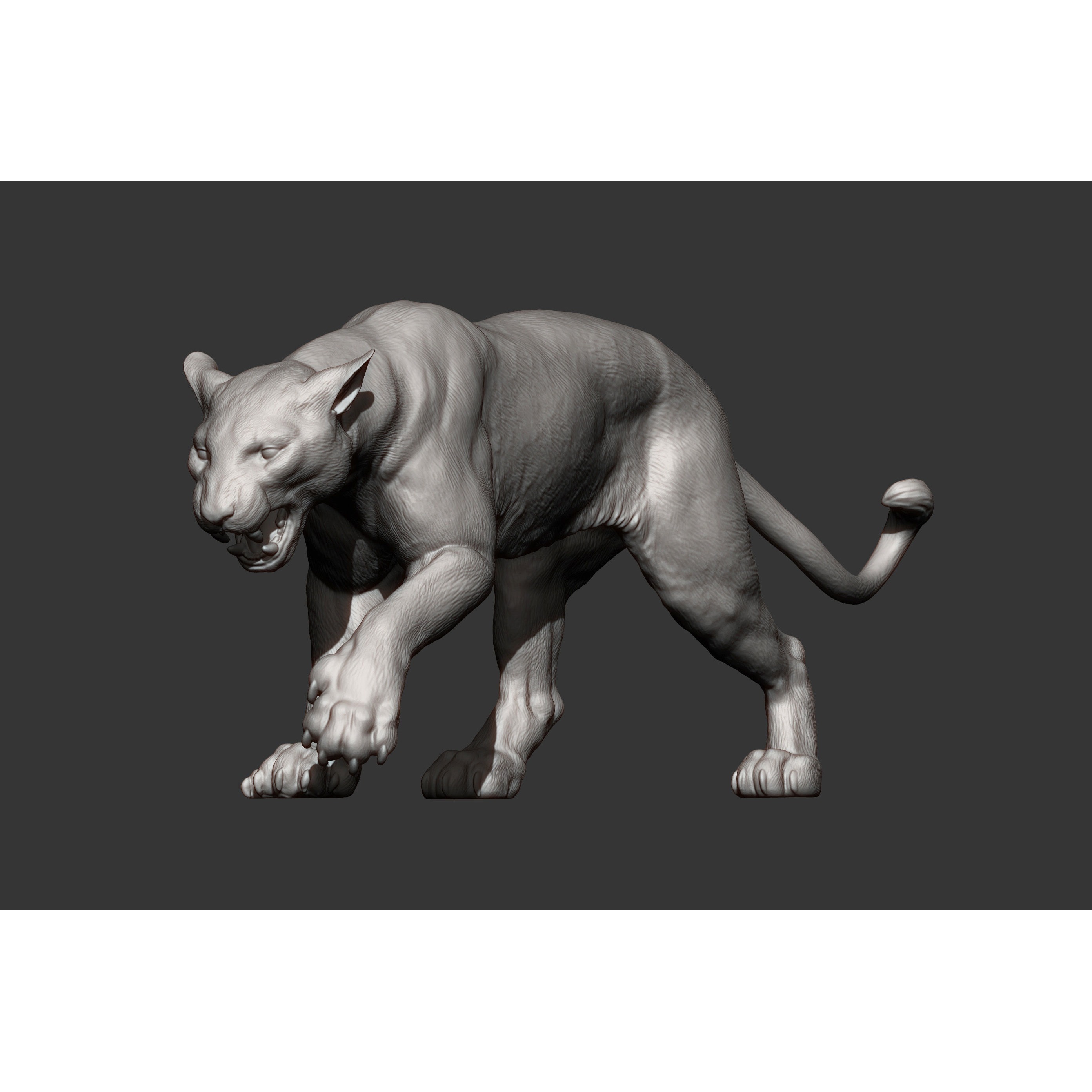 panther 3D print model 10