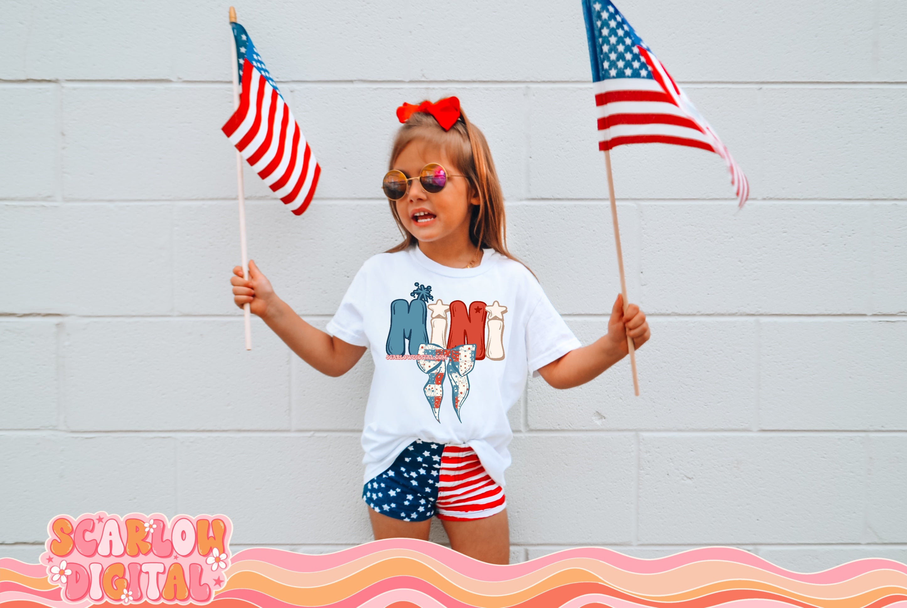 Patriotic Mini PNG Digital Design 2