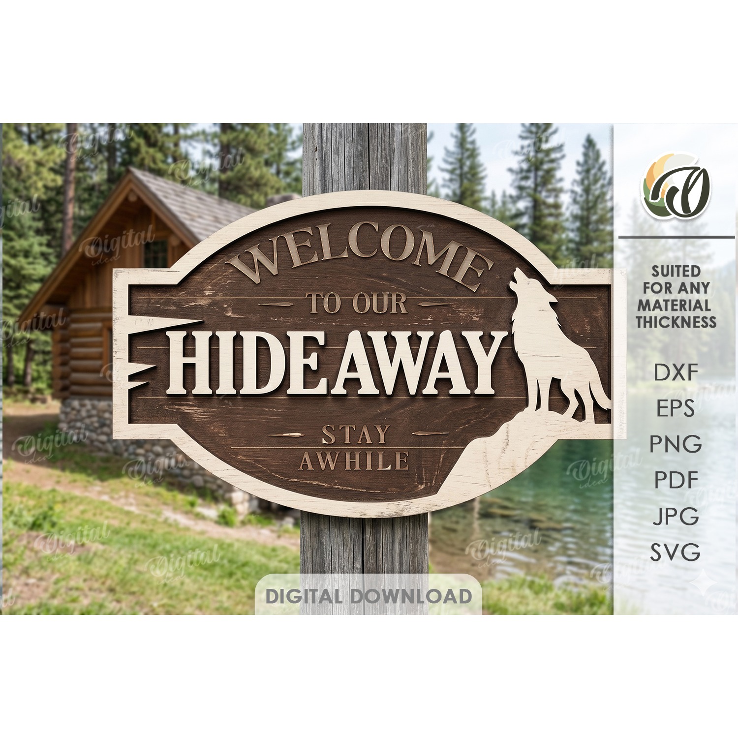 Personalized Country Sign Laser Cut. Welcome Sign SVG