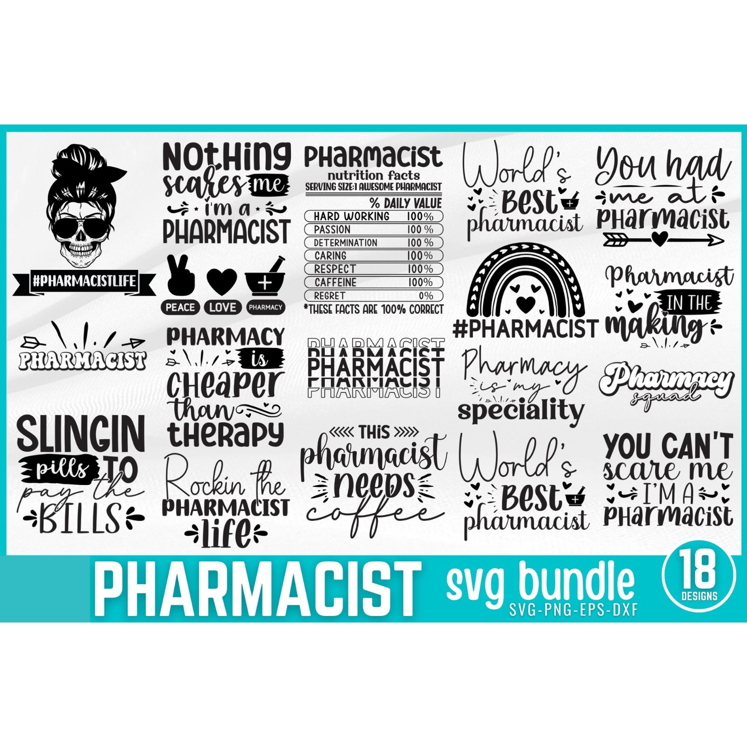 Pharmacist SVG Bundle (2)
