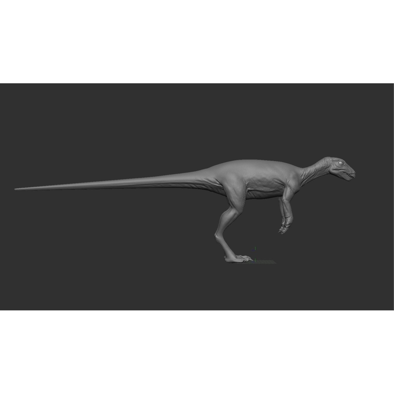 PisanosaurusNo hair Free low-poly 3D model 10